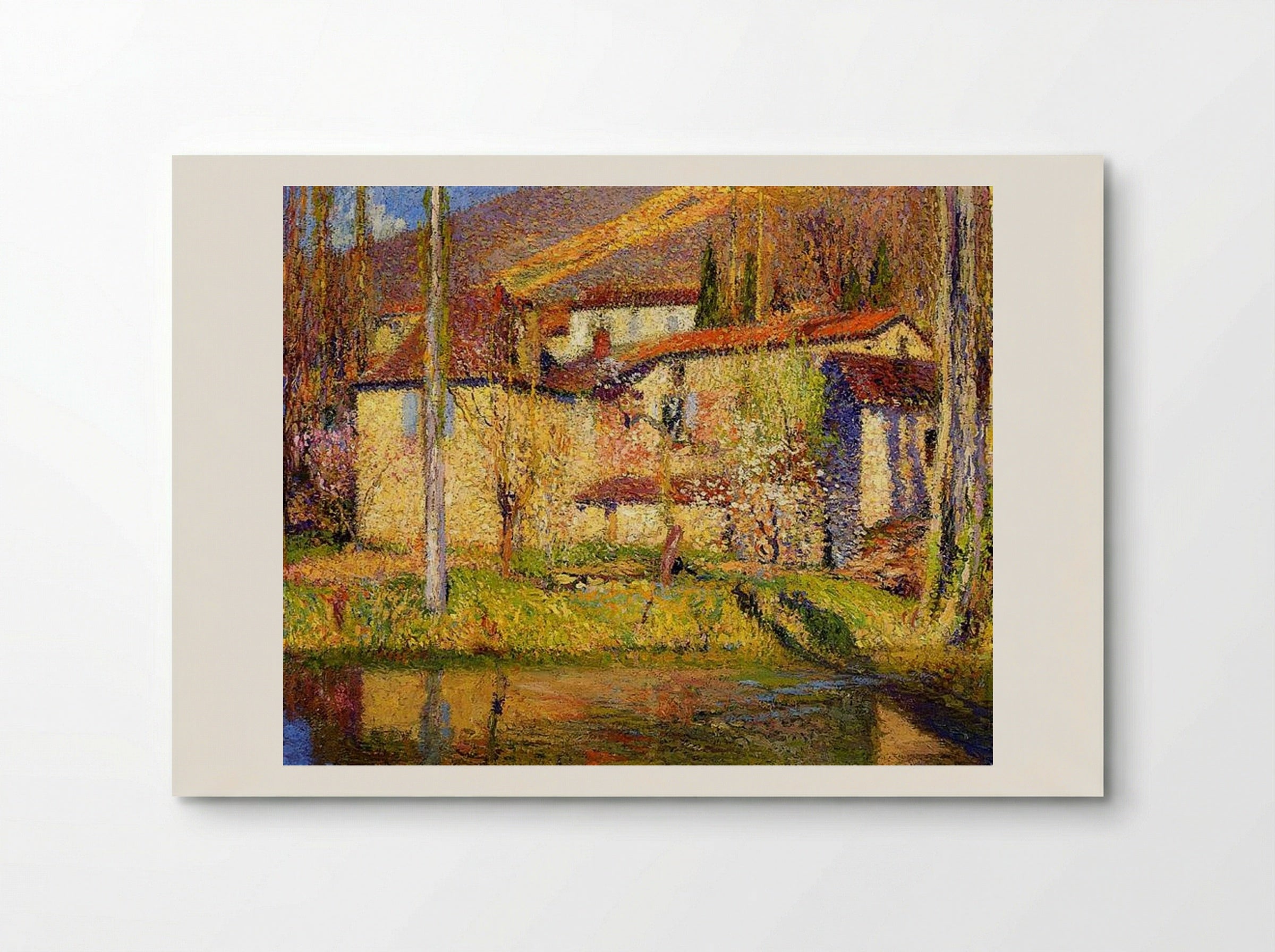 Landscape near Toulouse - Henri Martin - Poster