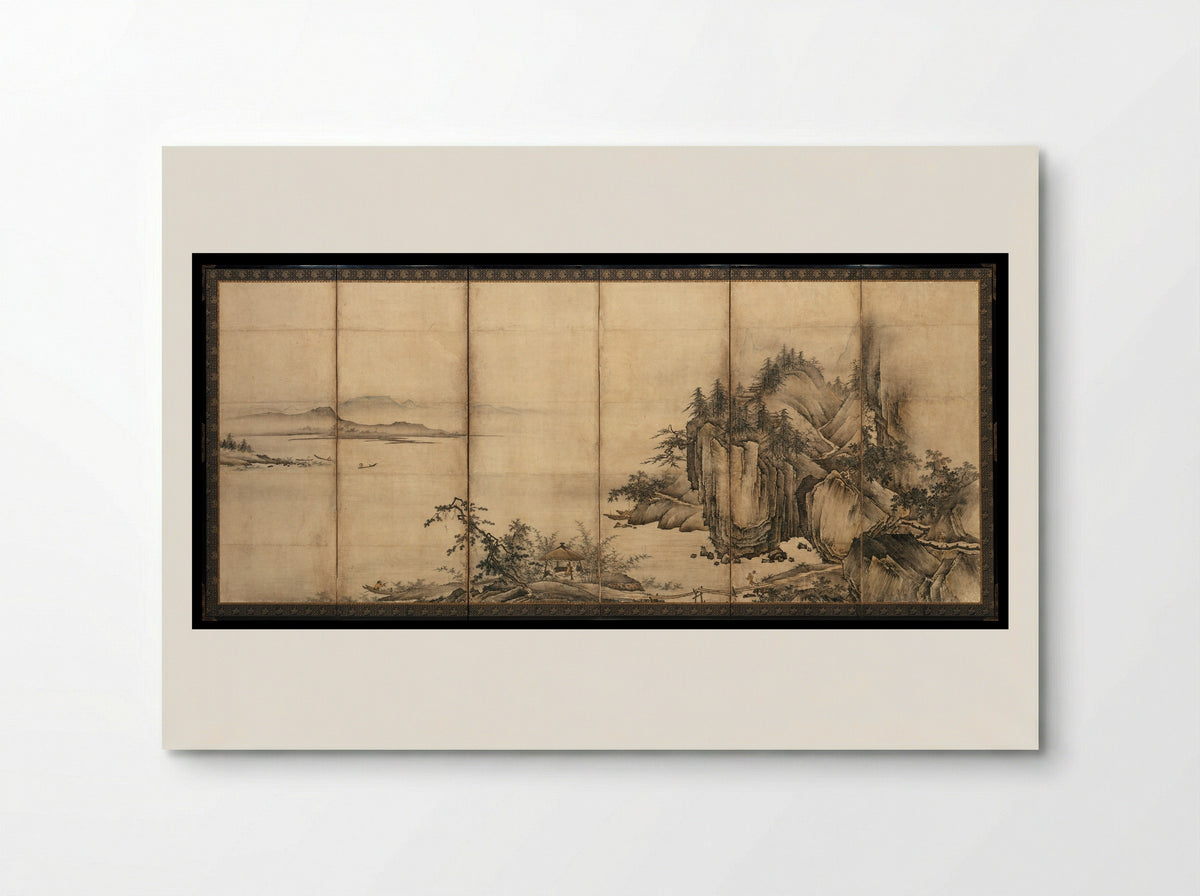 Landscape of the Four Seasons - Kano Chōkichi - Poster