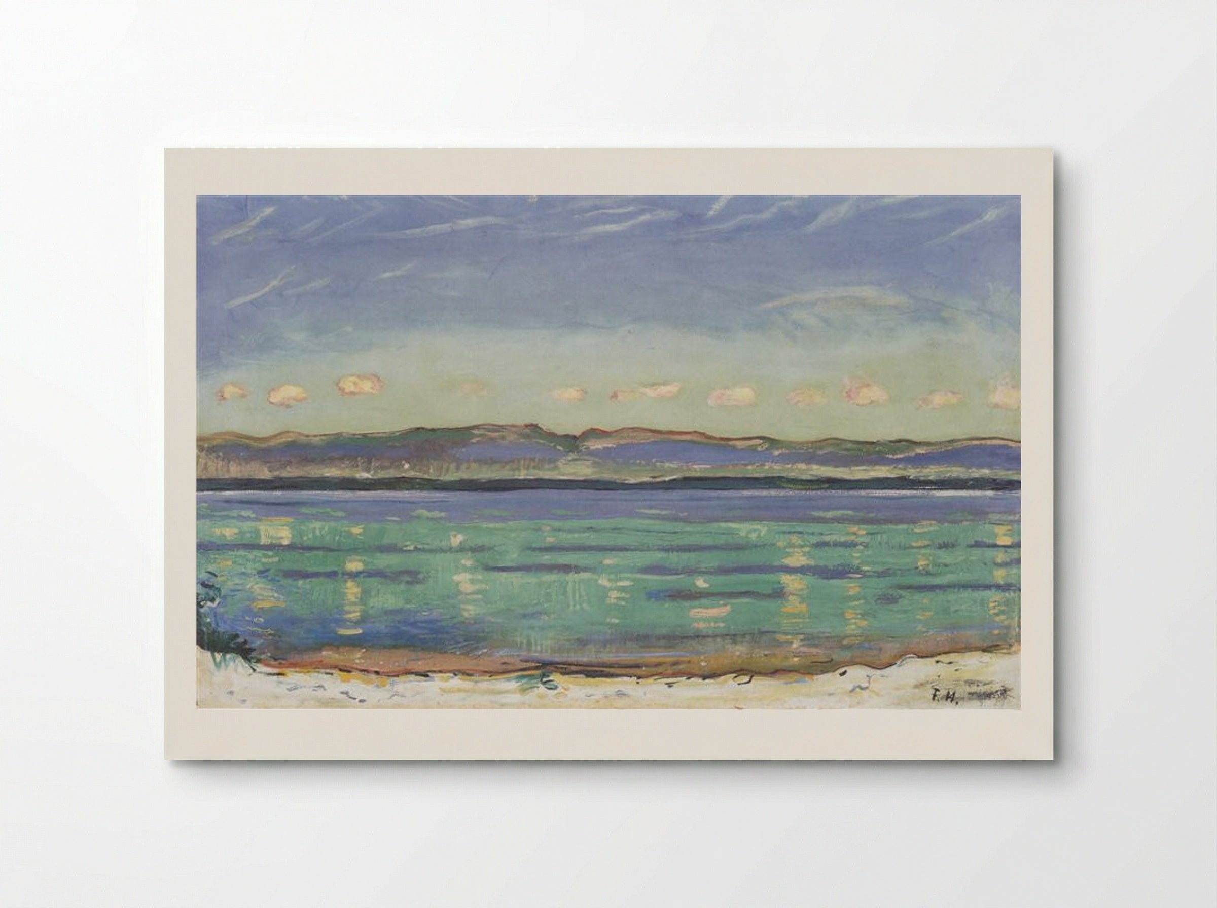 Landscape with Rhythm - Ferdinand Hodler - Poster