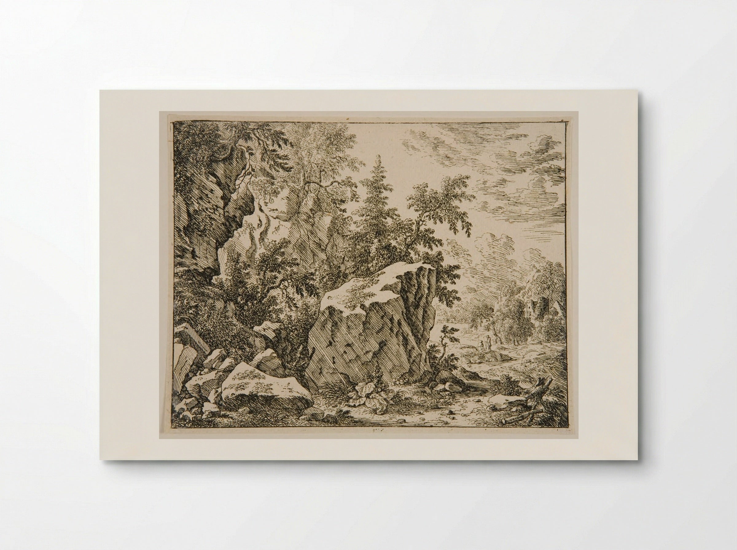 Landscape with Rocks - Felix Meyer - Poster