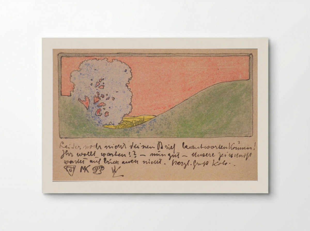 Landscape with Tree - Koloman Moser - Poster