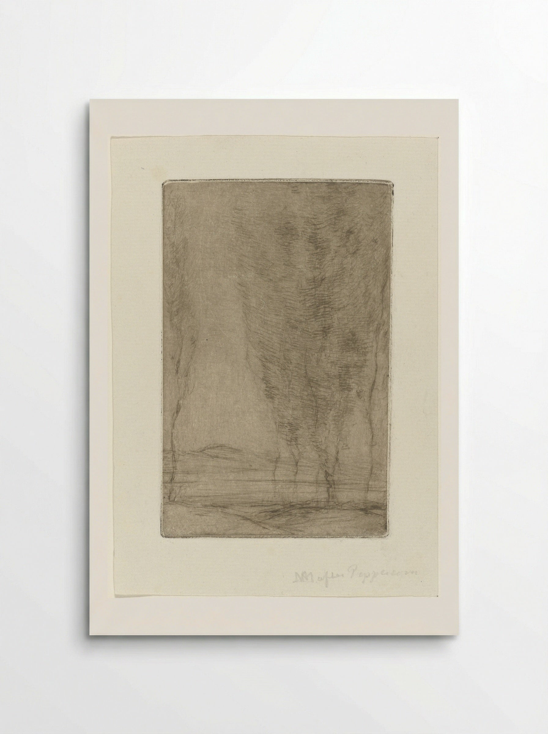Landscape with a Low Horizon - Matthijs Maris - Poster