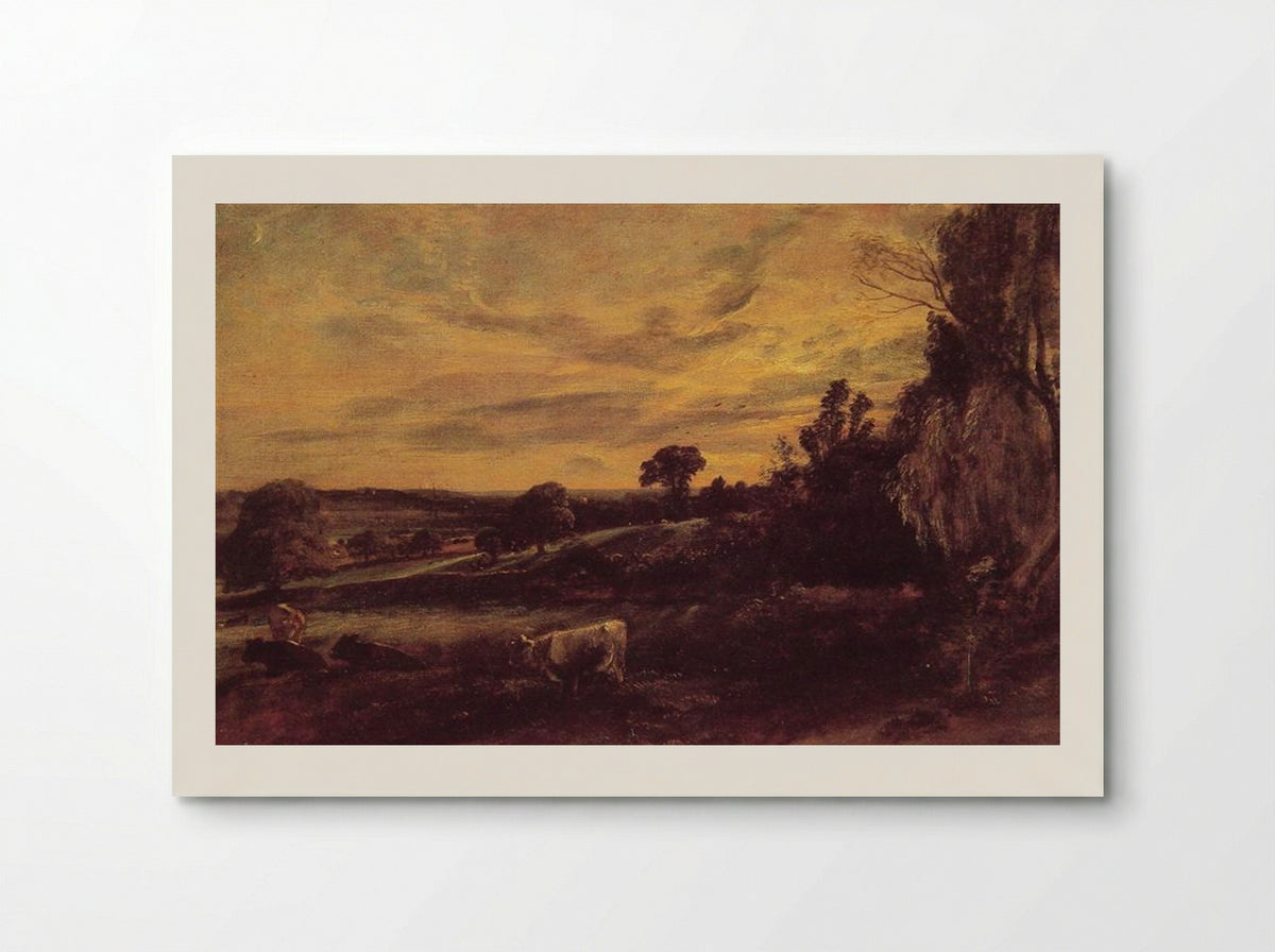 Landscape: Evening - John Constable - Poster