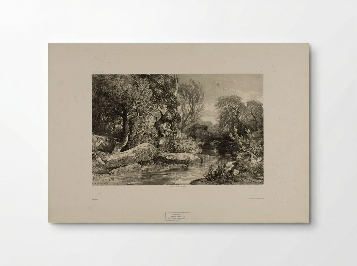 Landscapes Number 3 - Alexandre Calame - Poster