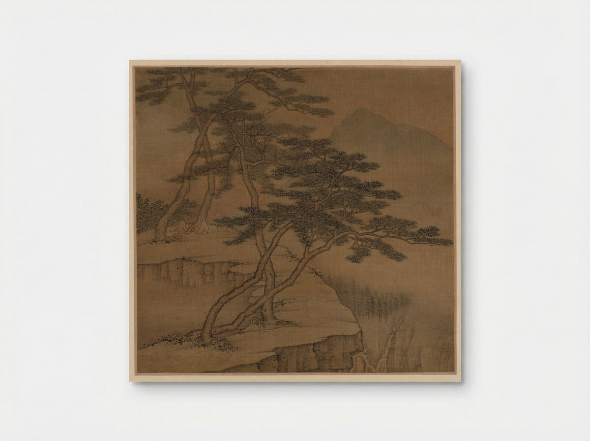 Landscapes in the Styles of Old Masters - Gao Cen - Poster