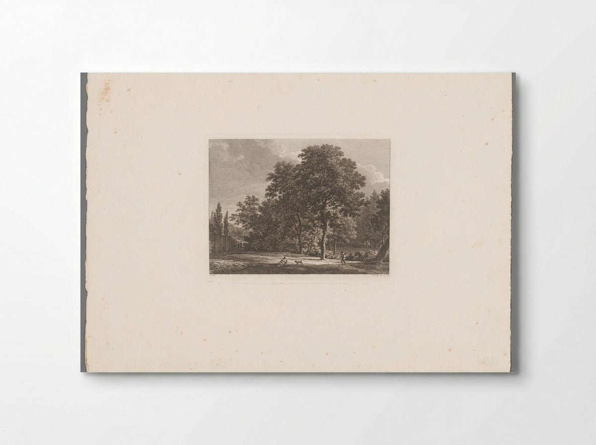 Landschap met een jager - Morasch & Skerl - Poster
