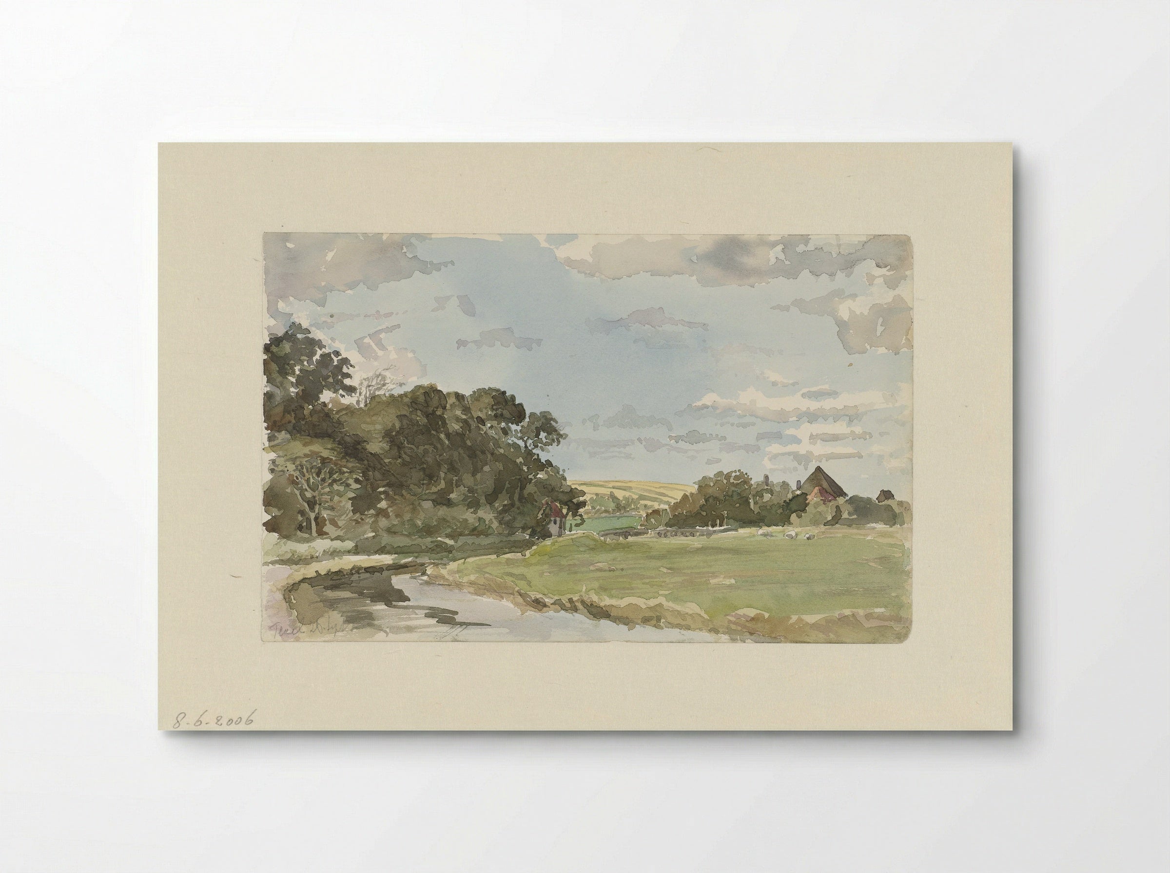 Landschap op Texel - Jan Hoynck van Papendrecht - Poster