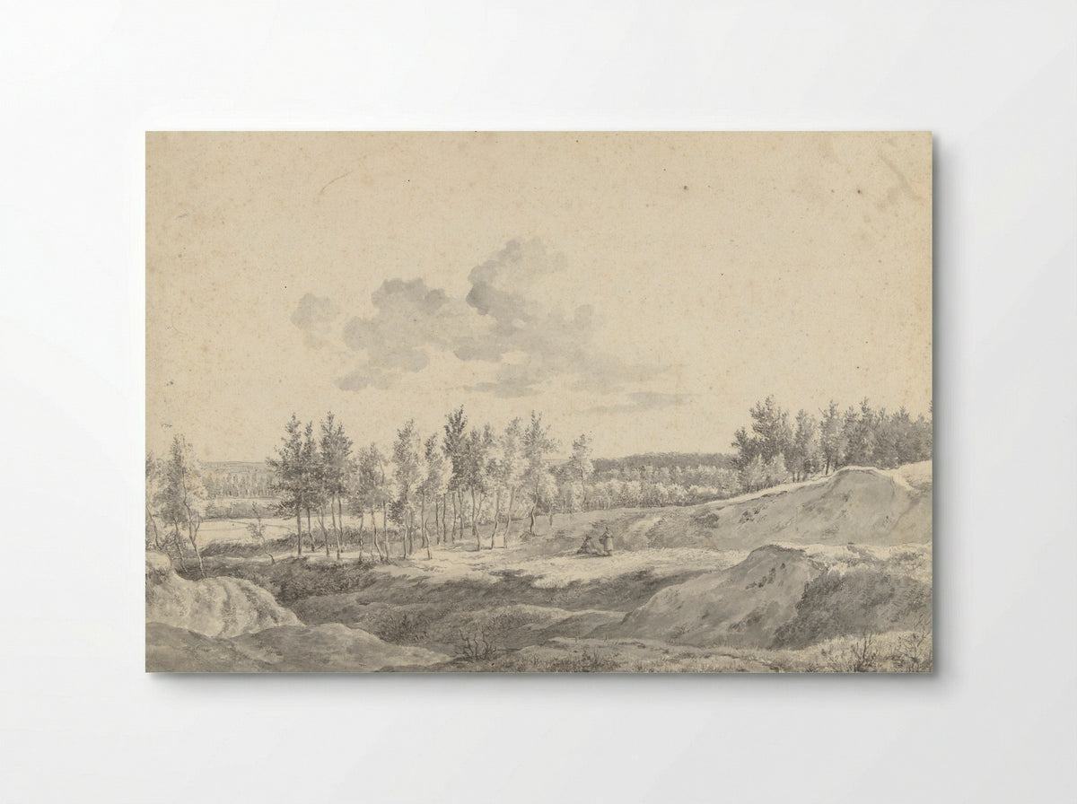 Landschap tussen Doesburg en Arnhem - Gerrit Jan Michaëlis - Poster