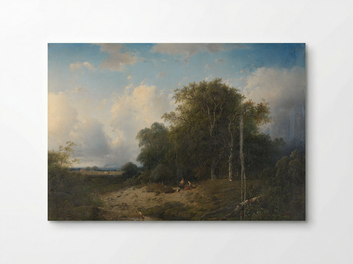 Landschap - Frederik Hendrik Hendriks - Poster