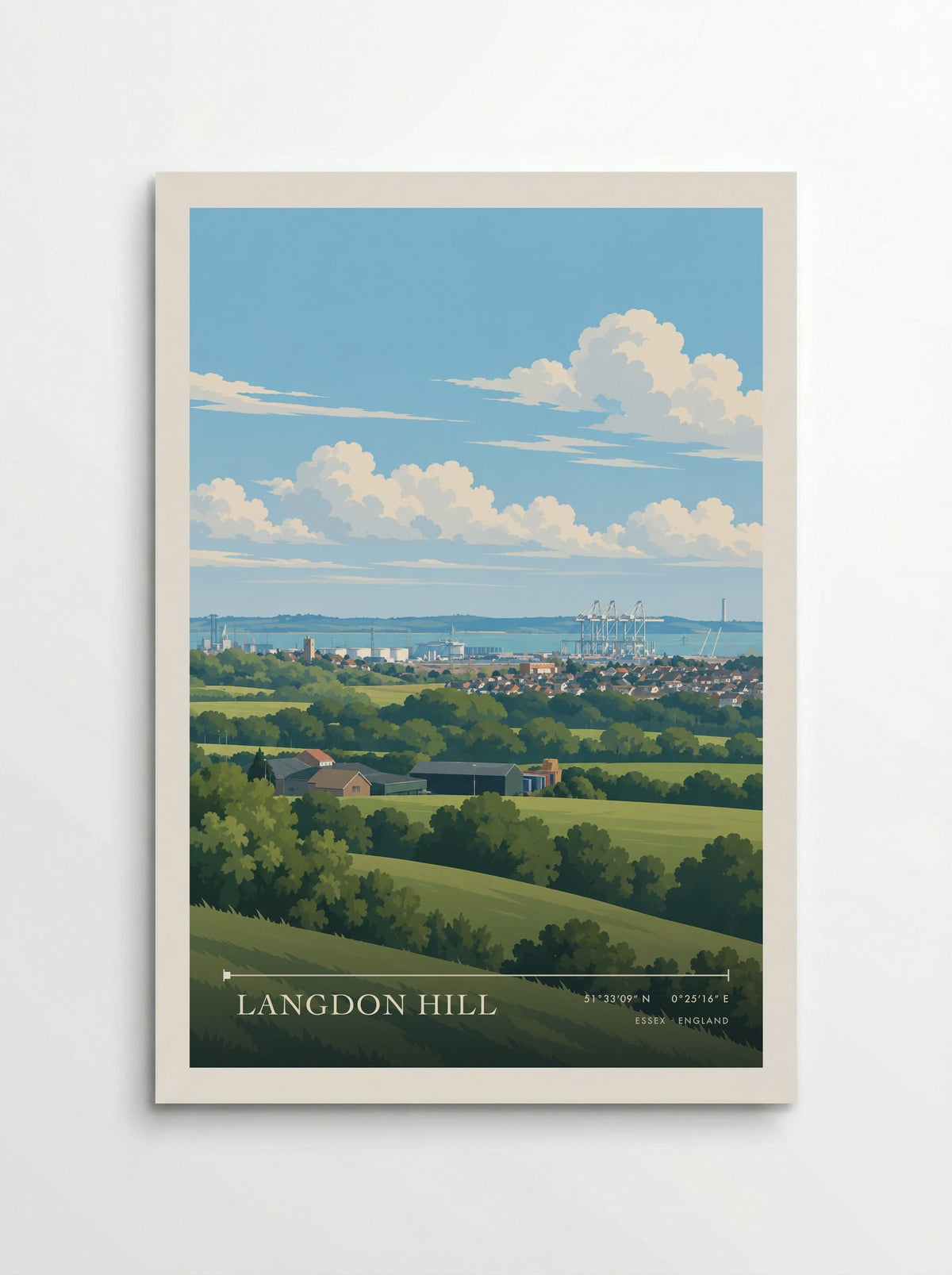 Langdon Hill, Essex | Travel Poster - Poster