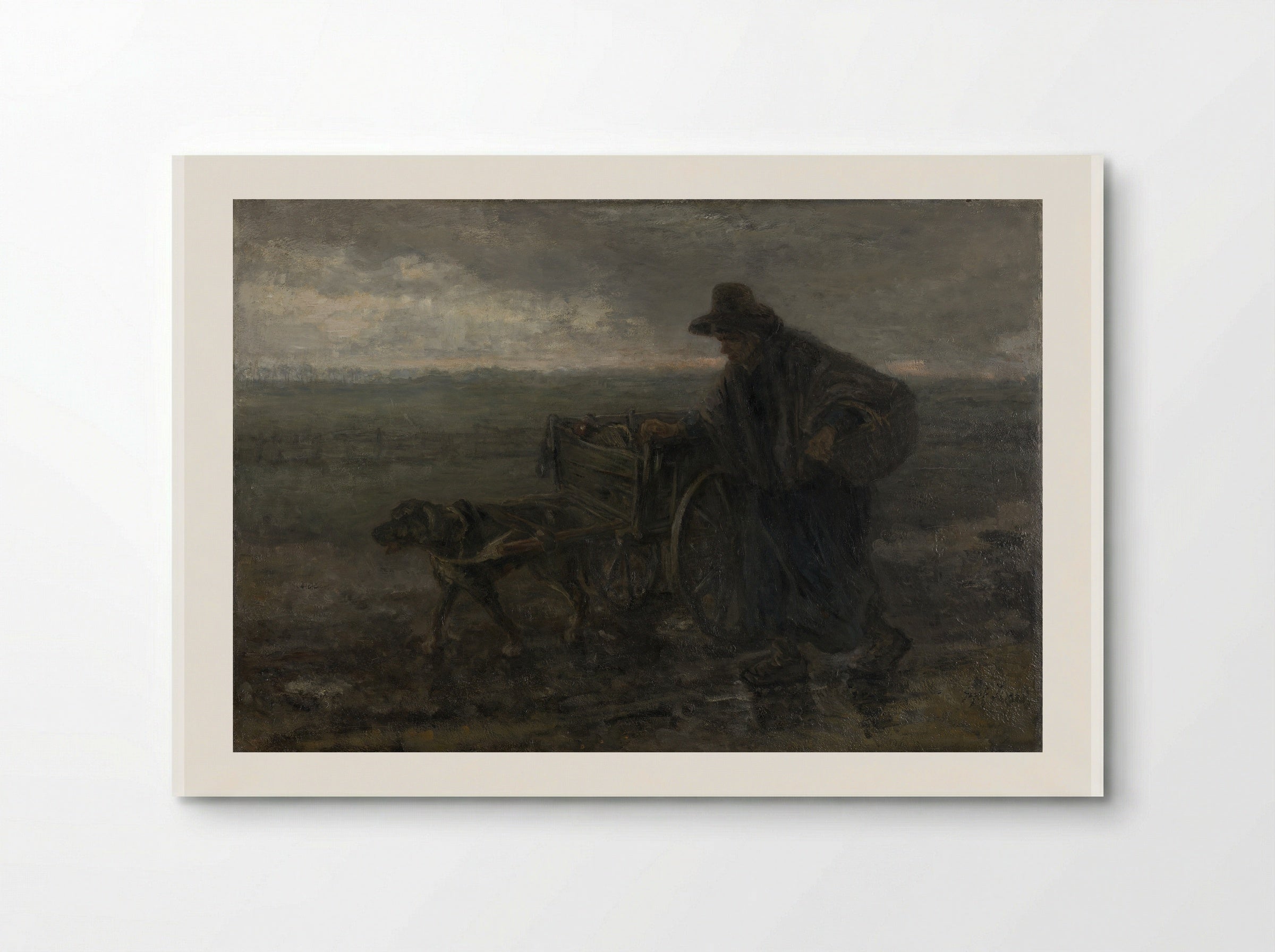 Langs velden en wegen (Along Fields and Roads) - Jozef Israëls - Poster