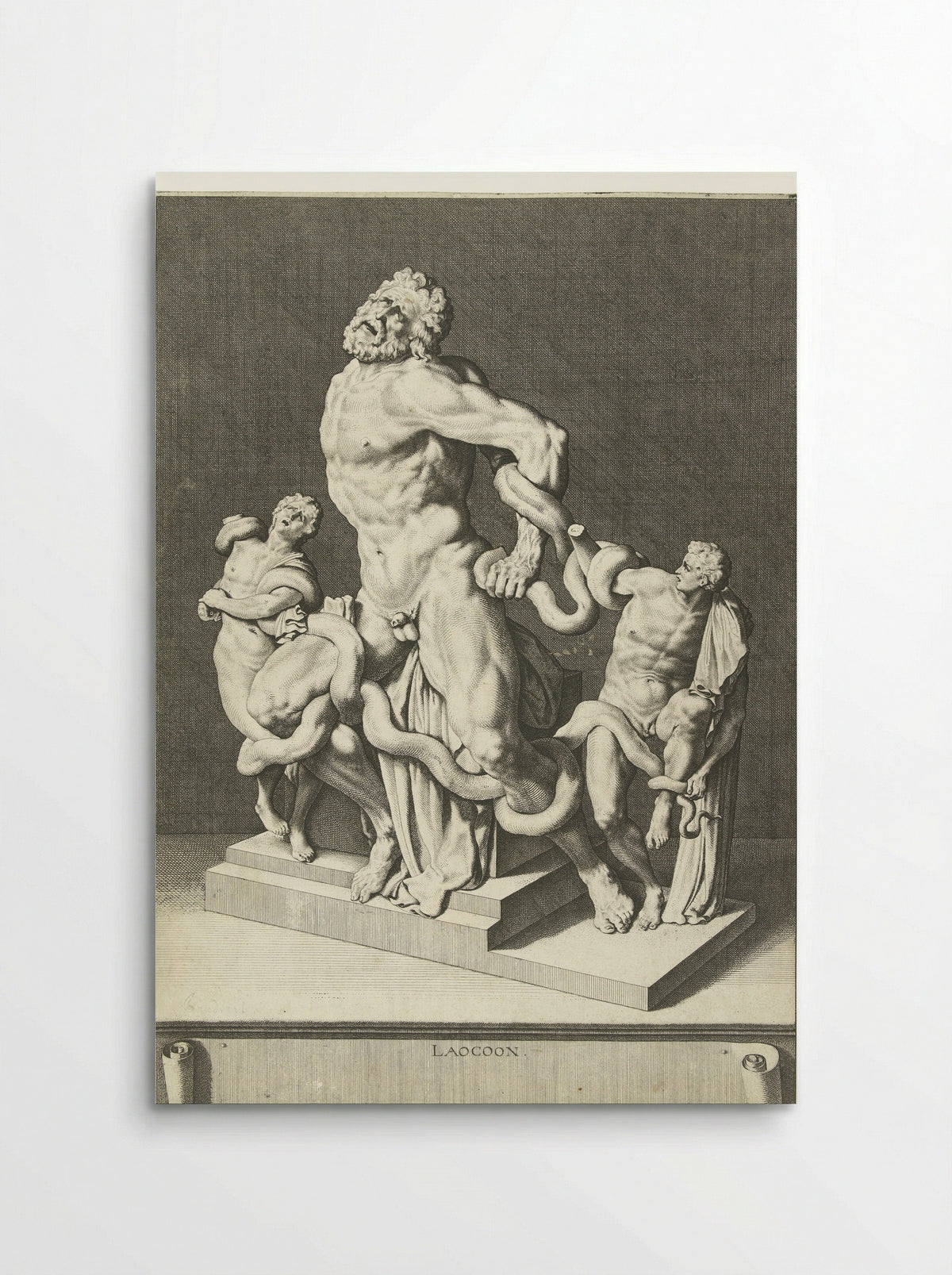 Laocoön - Jacques de Gheyn III - Poster