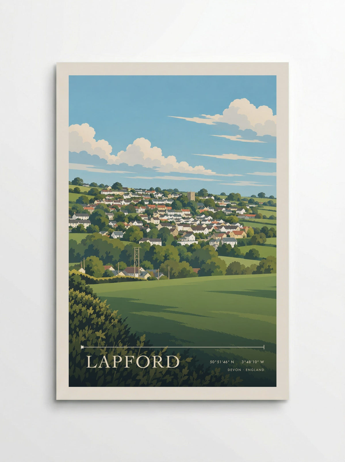 Lapford, Devon | Travel Poster - Poster