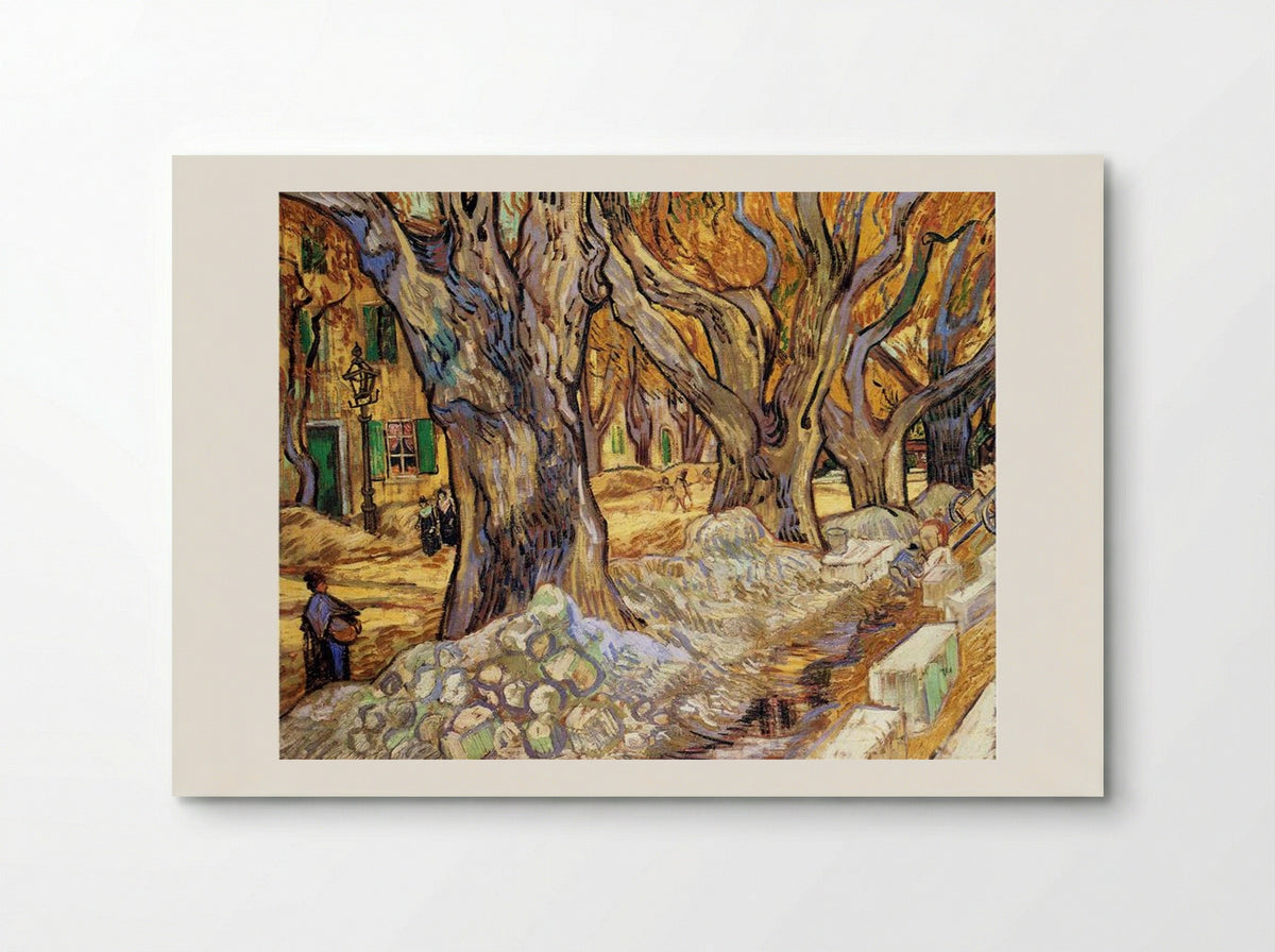 Large Plane Trees - Vincent van Gogh - Poster