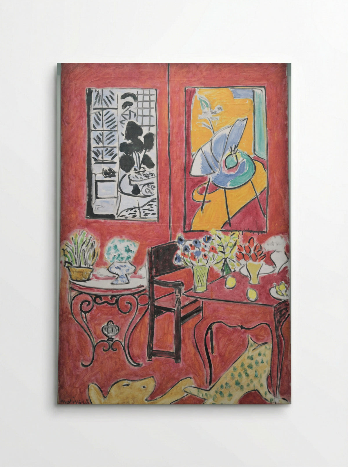Large Red Interior - Henri Matisse - Poster