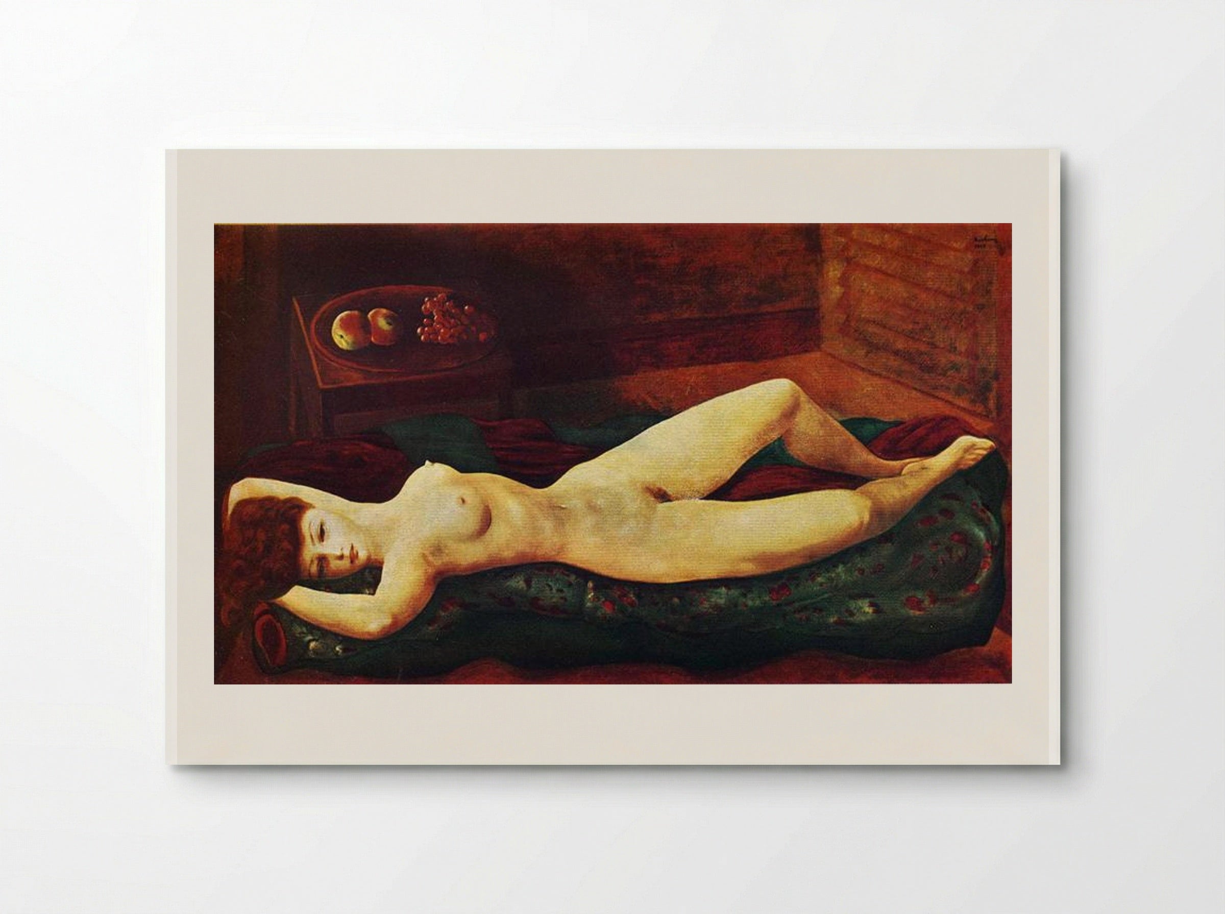 Large Red Nude - Moïse Kisling - Poster