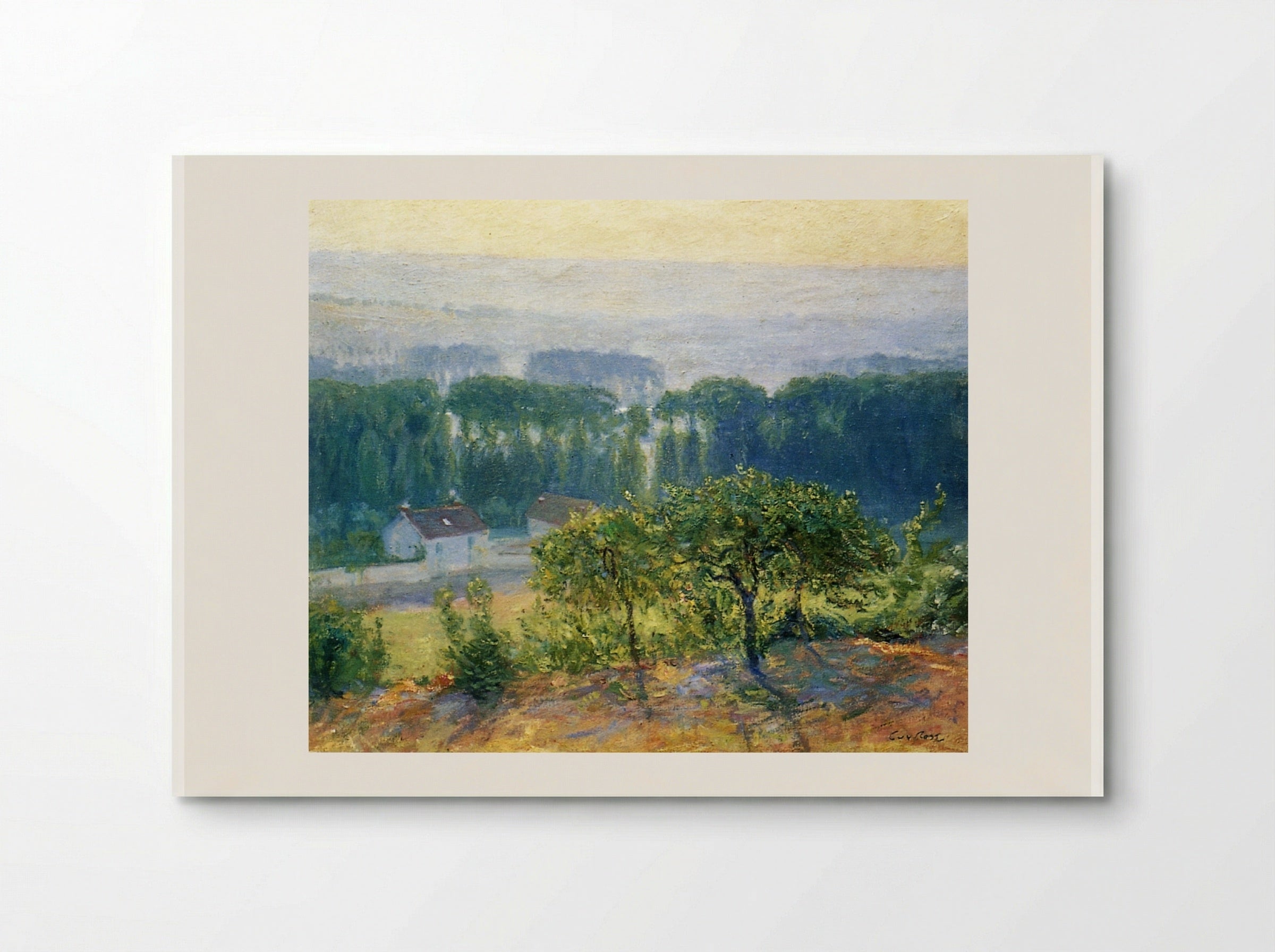 Late Afternoon Giverny - Guy Rose - Poster