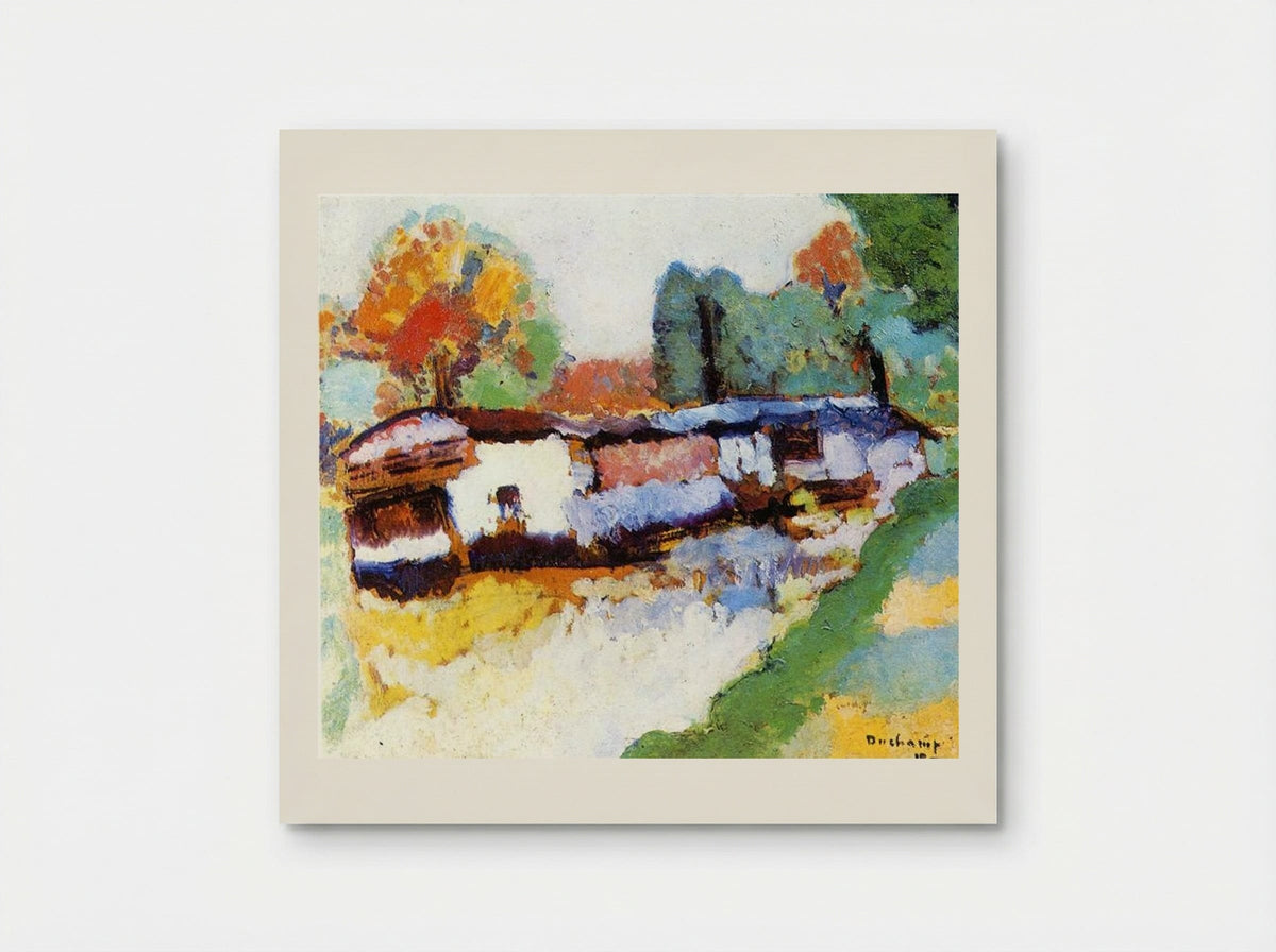 Laundry Barge - Marcel Duchamp - Poster