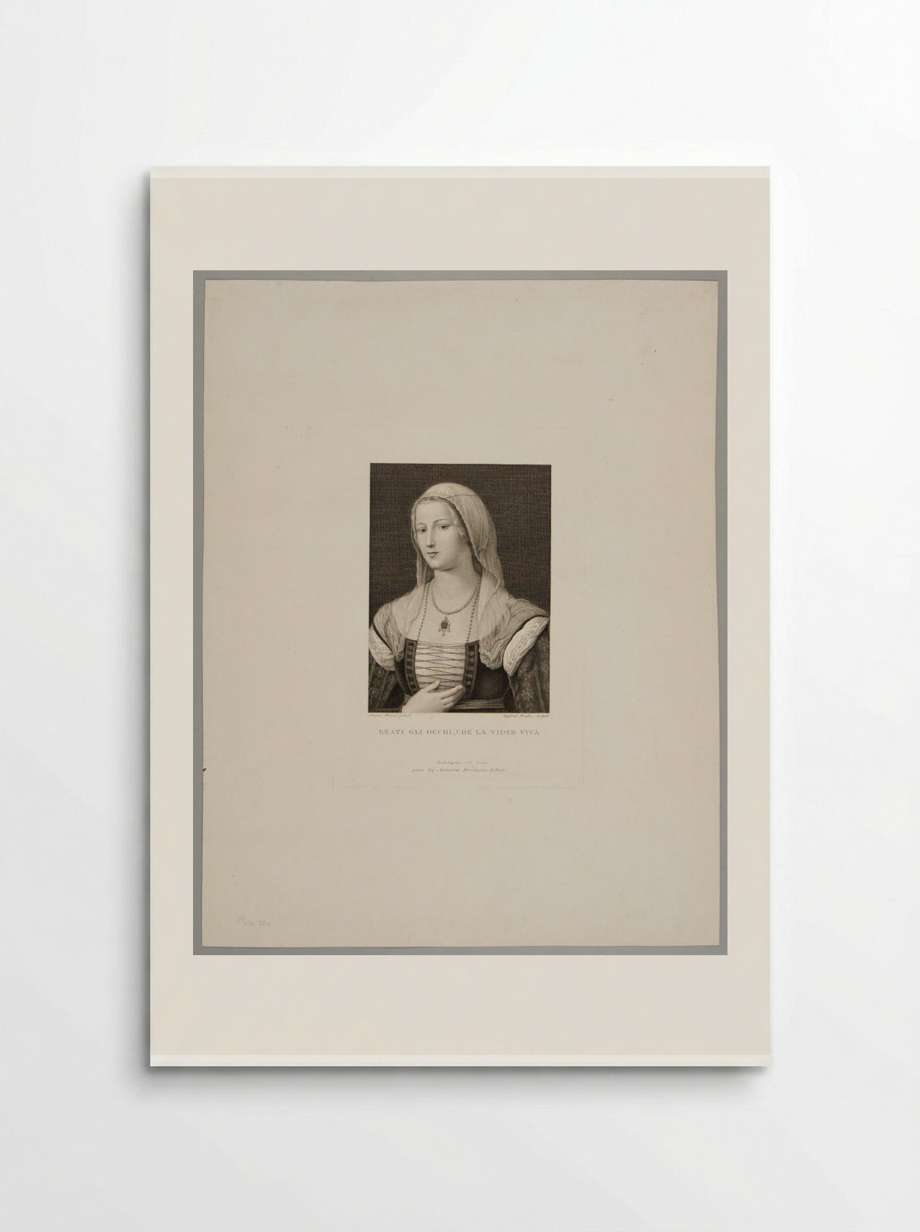 Laura - Raphael Morghen - Poster