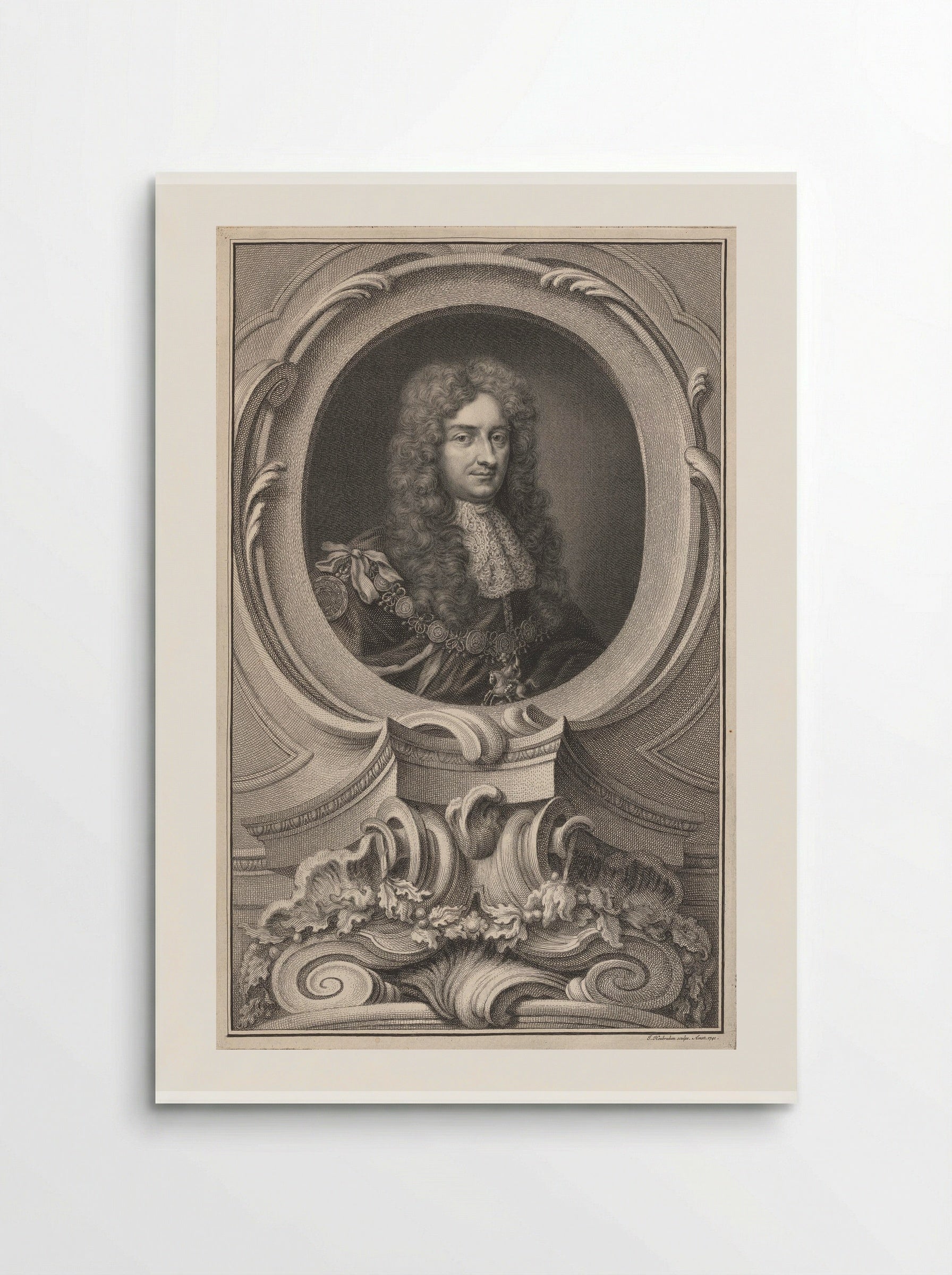 Laurence Hyde, Earl of Rochester - Jacobus Houbraken - Poster