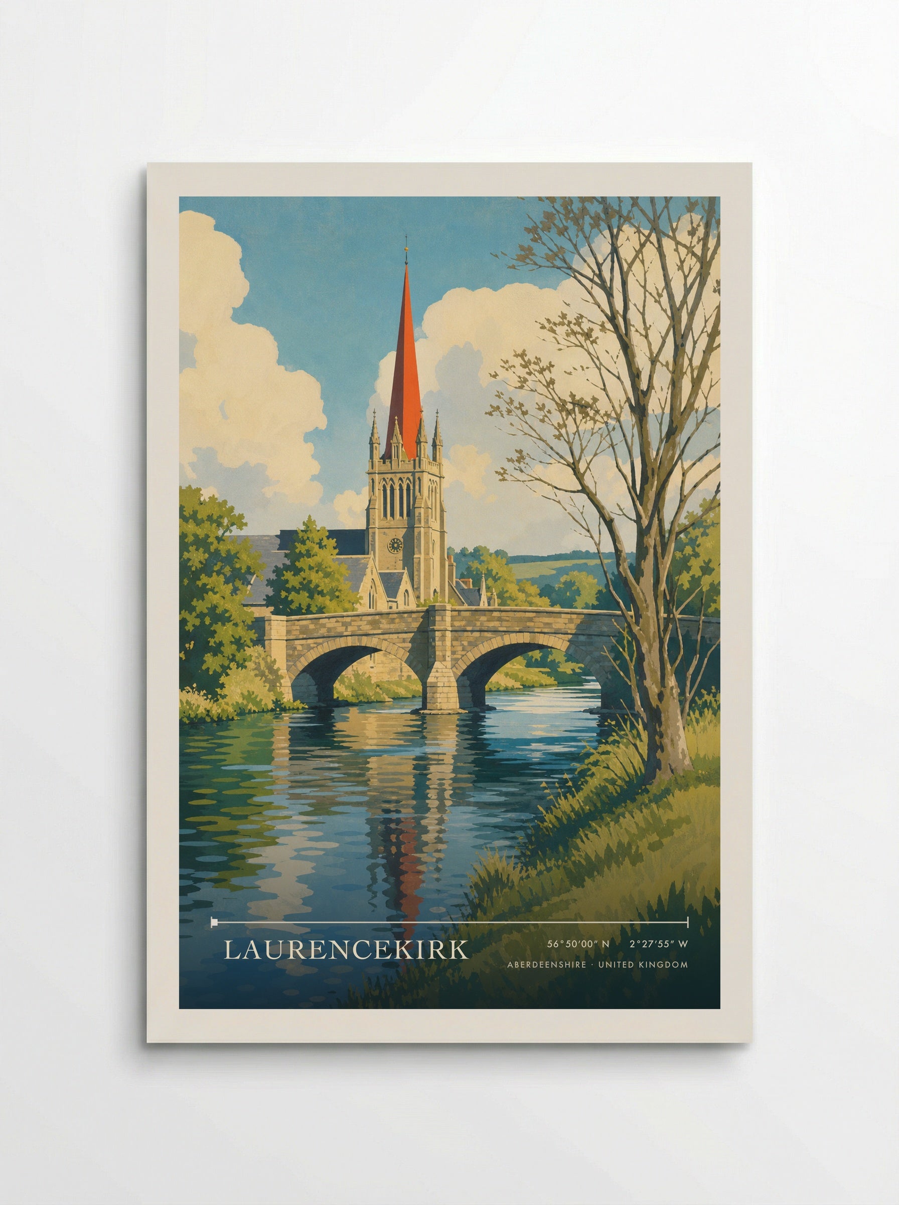 Laurencekirk Aberdeenshire United Kingdom Travel Poster - Poster