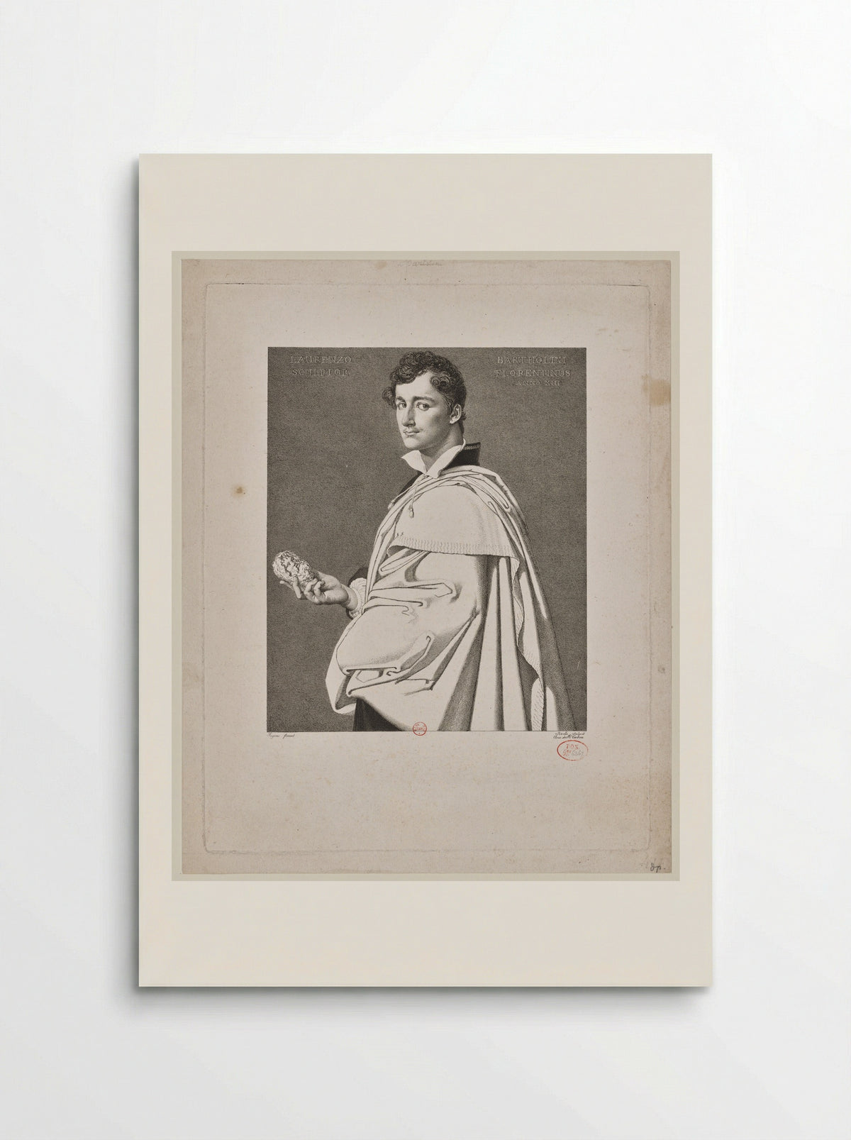 Laurenzo Bartholini - Jean Louis Potrelle - Poster