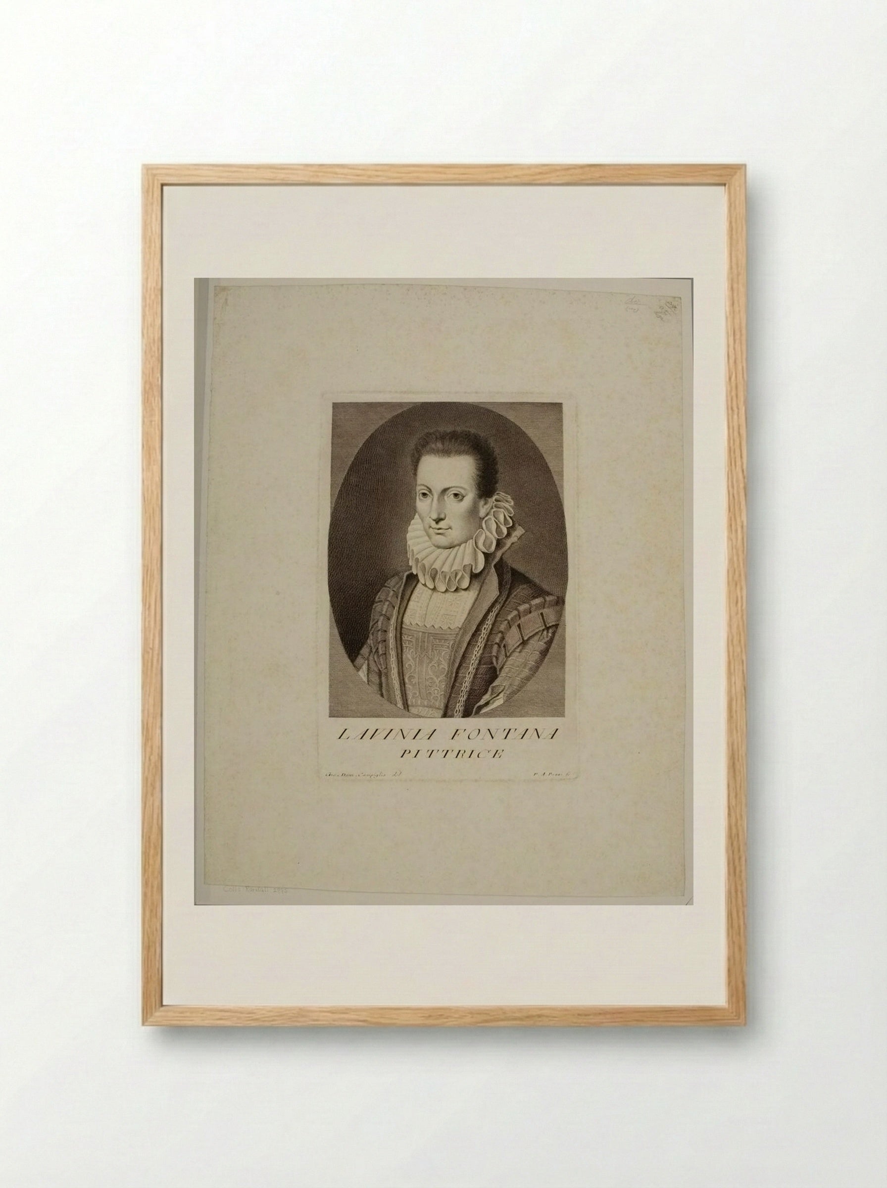 Lavinia Fontana - Pietro Antonio Pazzi - Framed Print Wood