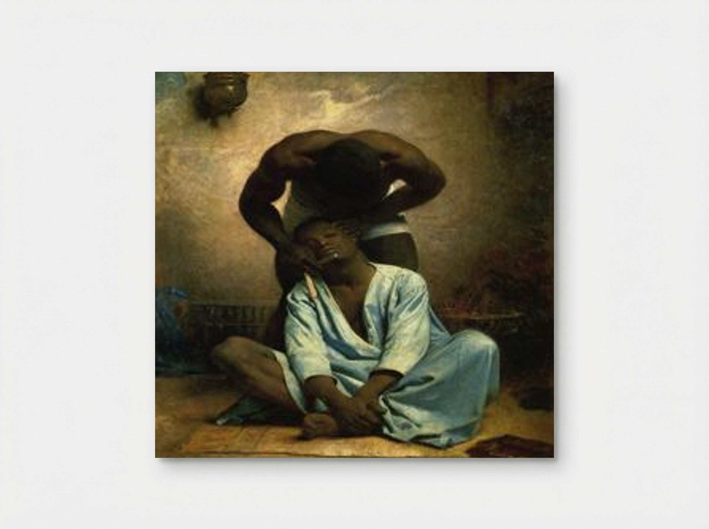 Le Barbier nègre à Suez - Léon Bonnat - Poster