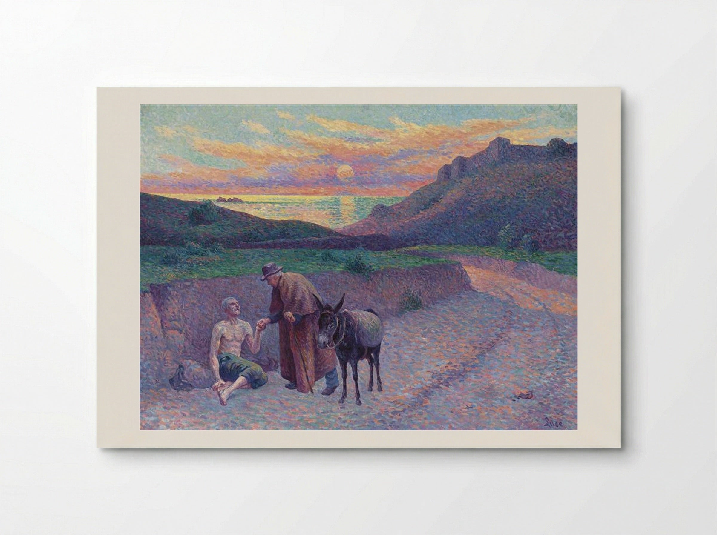 Le Bon Samaritain - Maximilien Luce - Poster