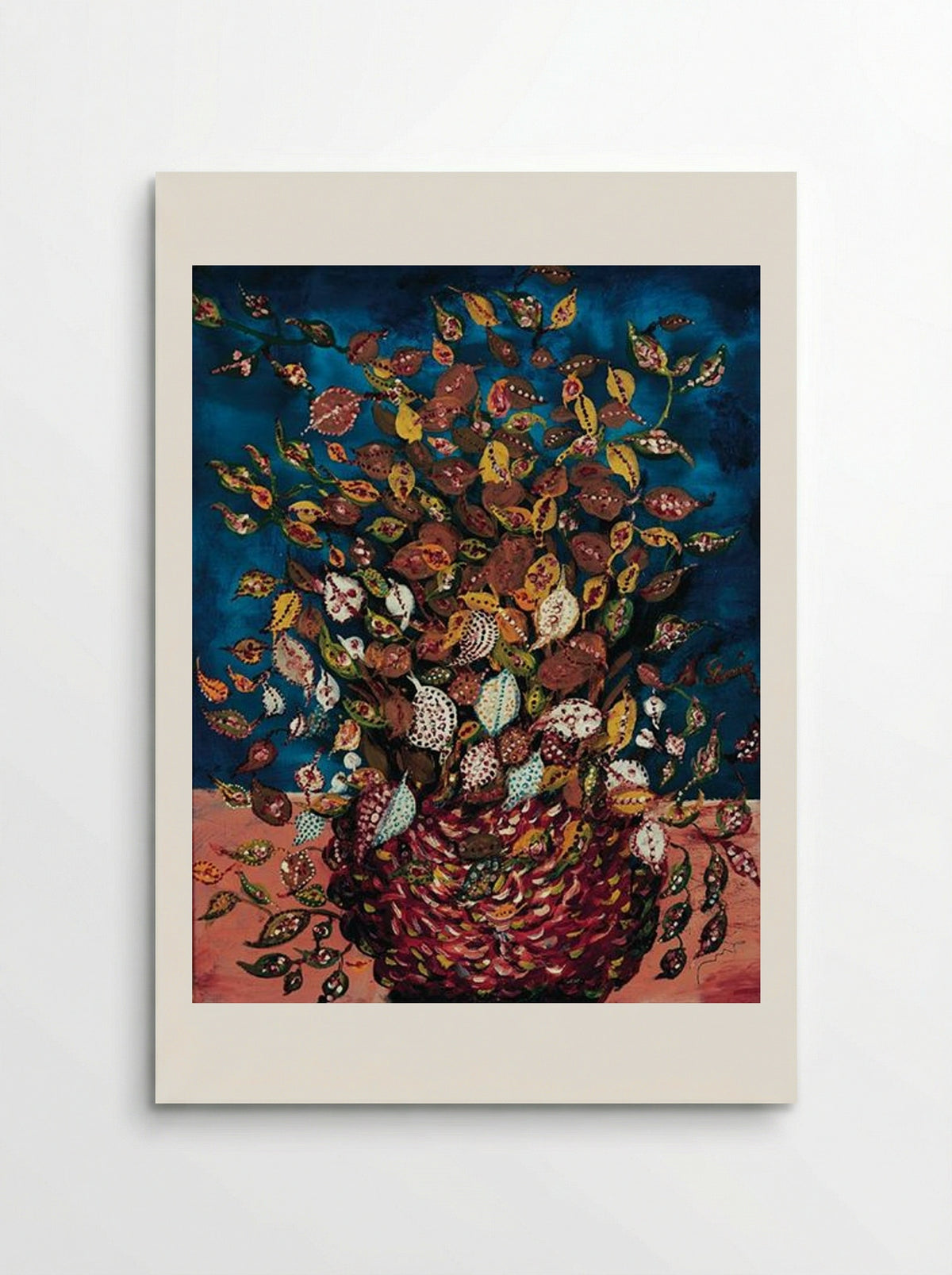 Le Bouquet de Feuilles - Séraphine Louis - Poster