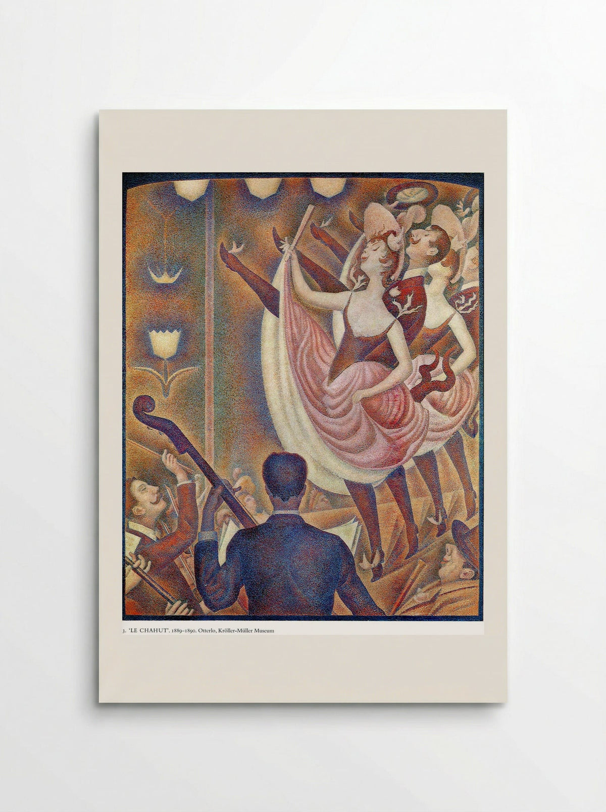 Le Chahut - Georges Seurat - Poster