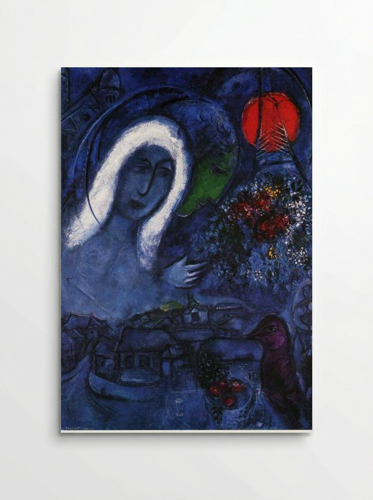 Le Champ de Mars - Marc Chagall - Poster