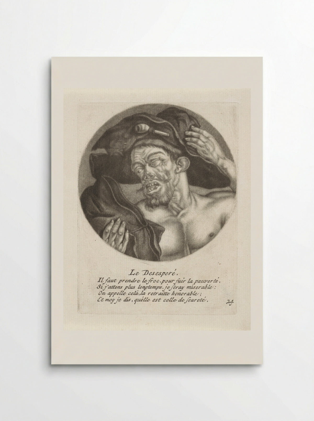Le Desesperé - Jacob Gole - Poster