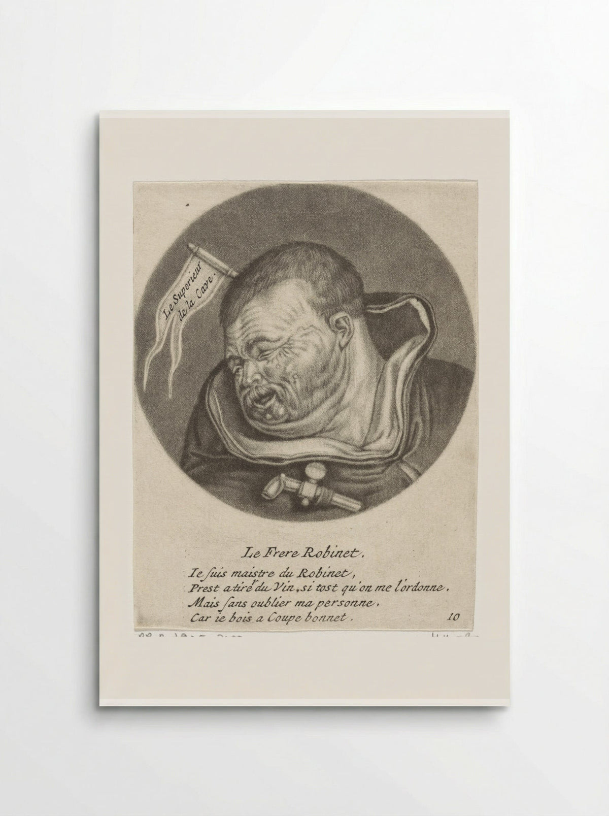 Le Frere Robinet - Jacob Gole - Poster