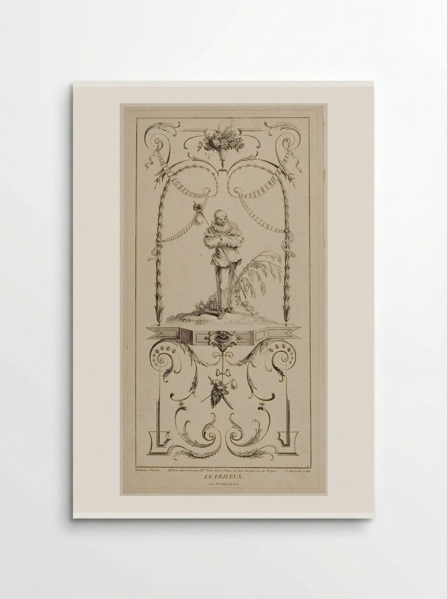 Le Frileux - Jean Moyreau - Poster
