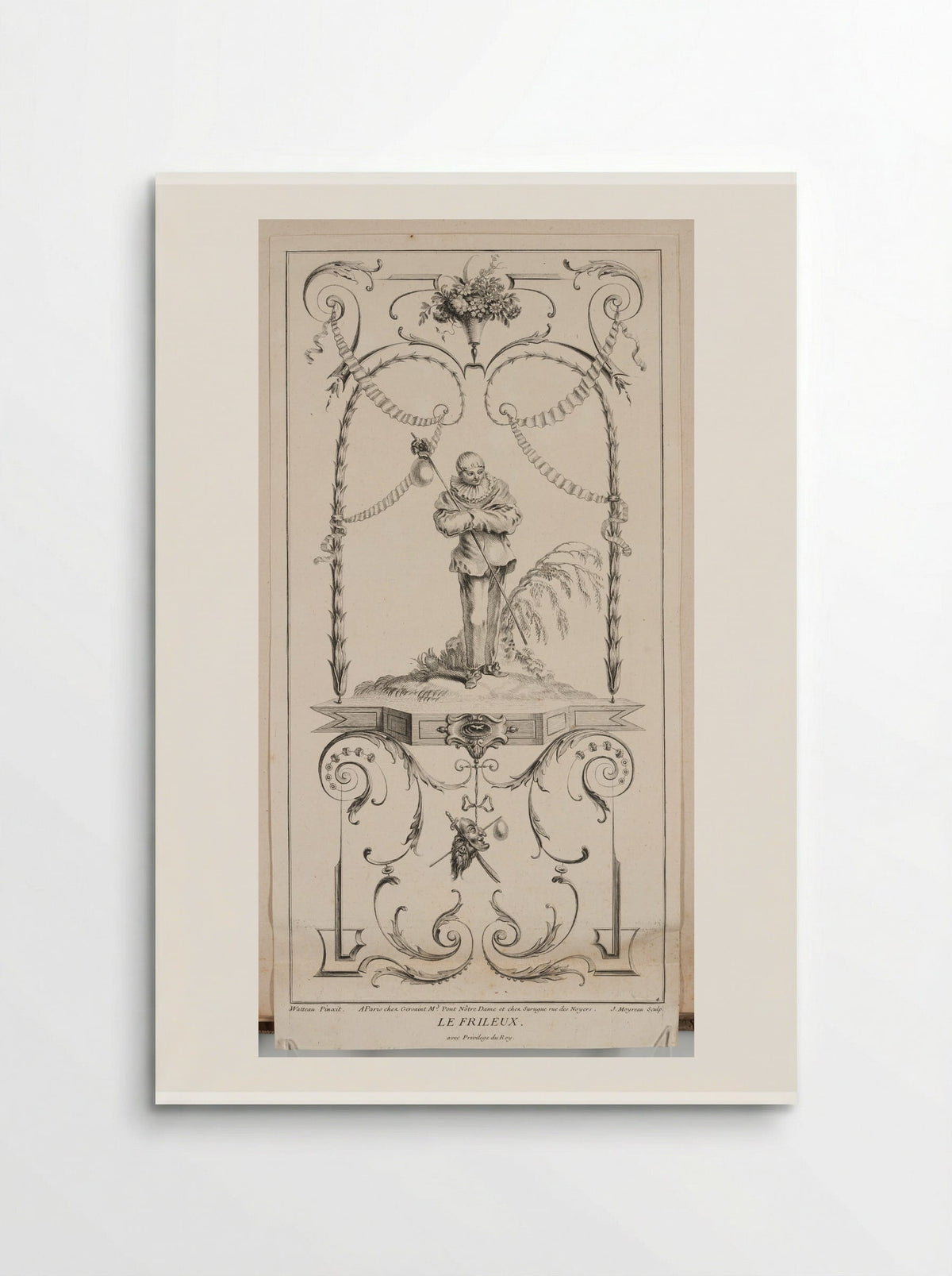 Le Frileux - Jean Moyreau - Poster