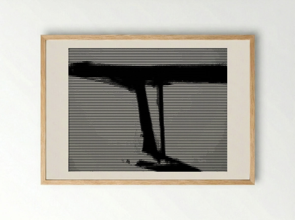 Le Gros - Franz Kline - Framed Print Wood