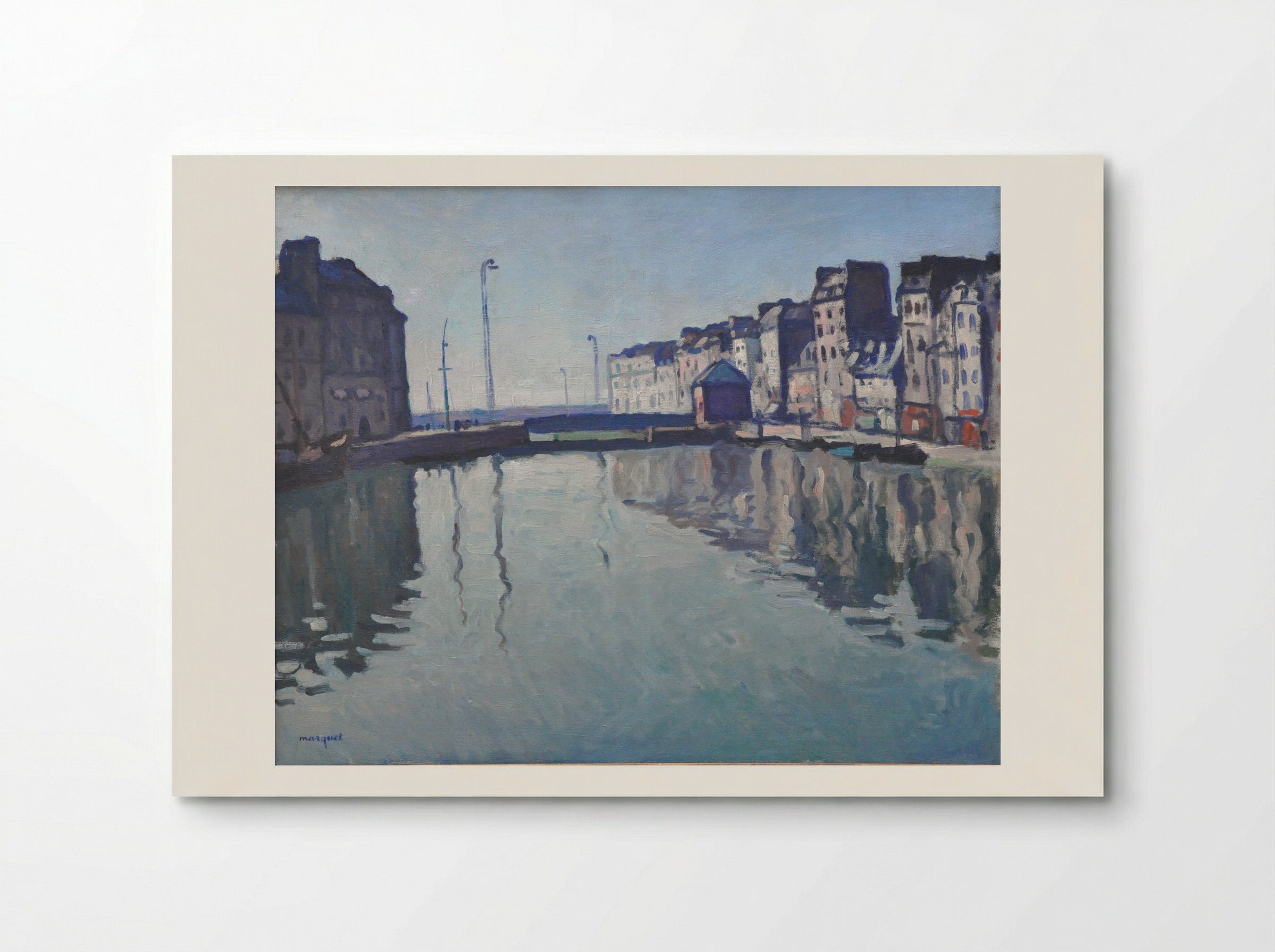 Le Havre - Albert Marquet - Poster