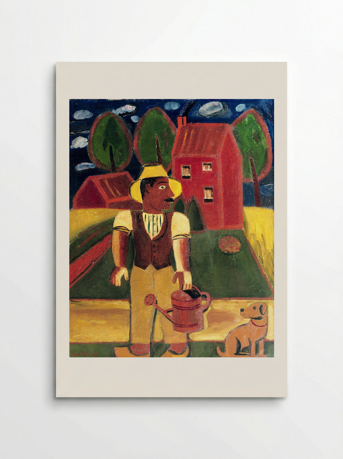 Le Jardinier - Gustave de Smet - Poster