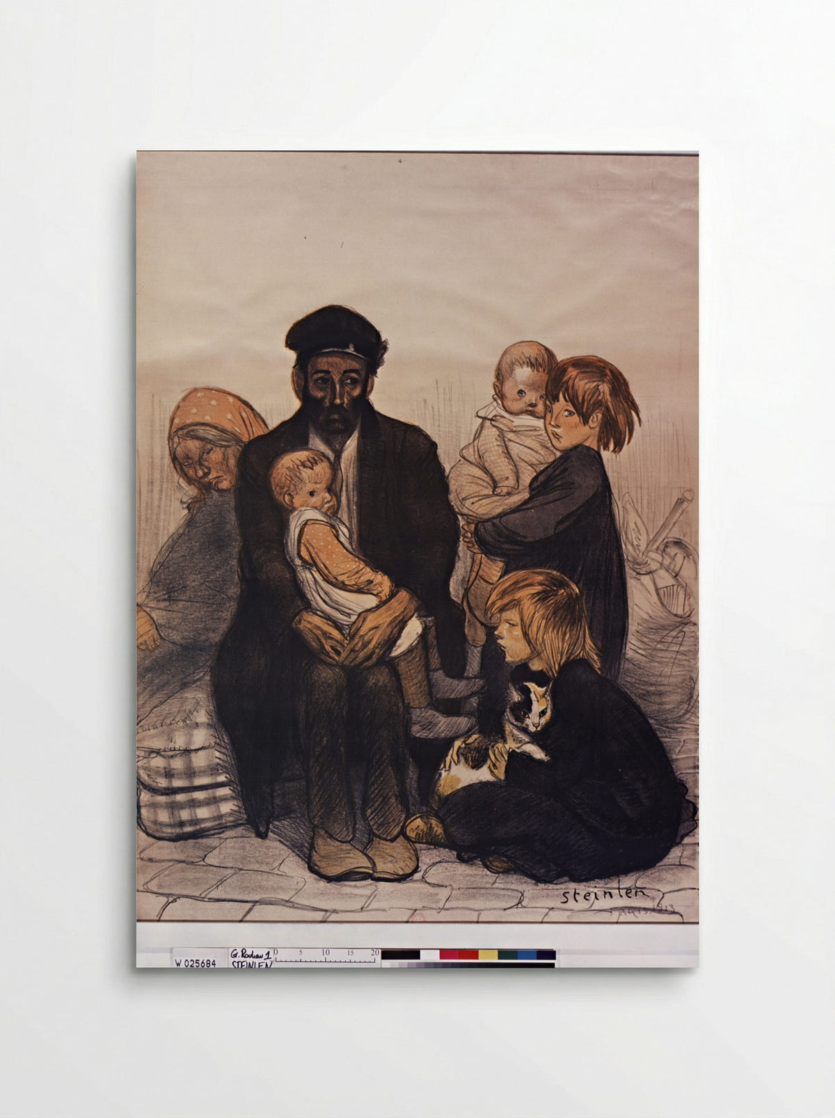 Le Locataire - Théophile Steinlen - Poster