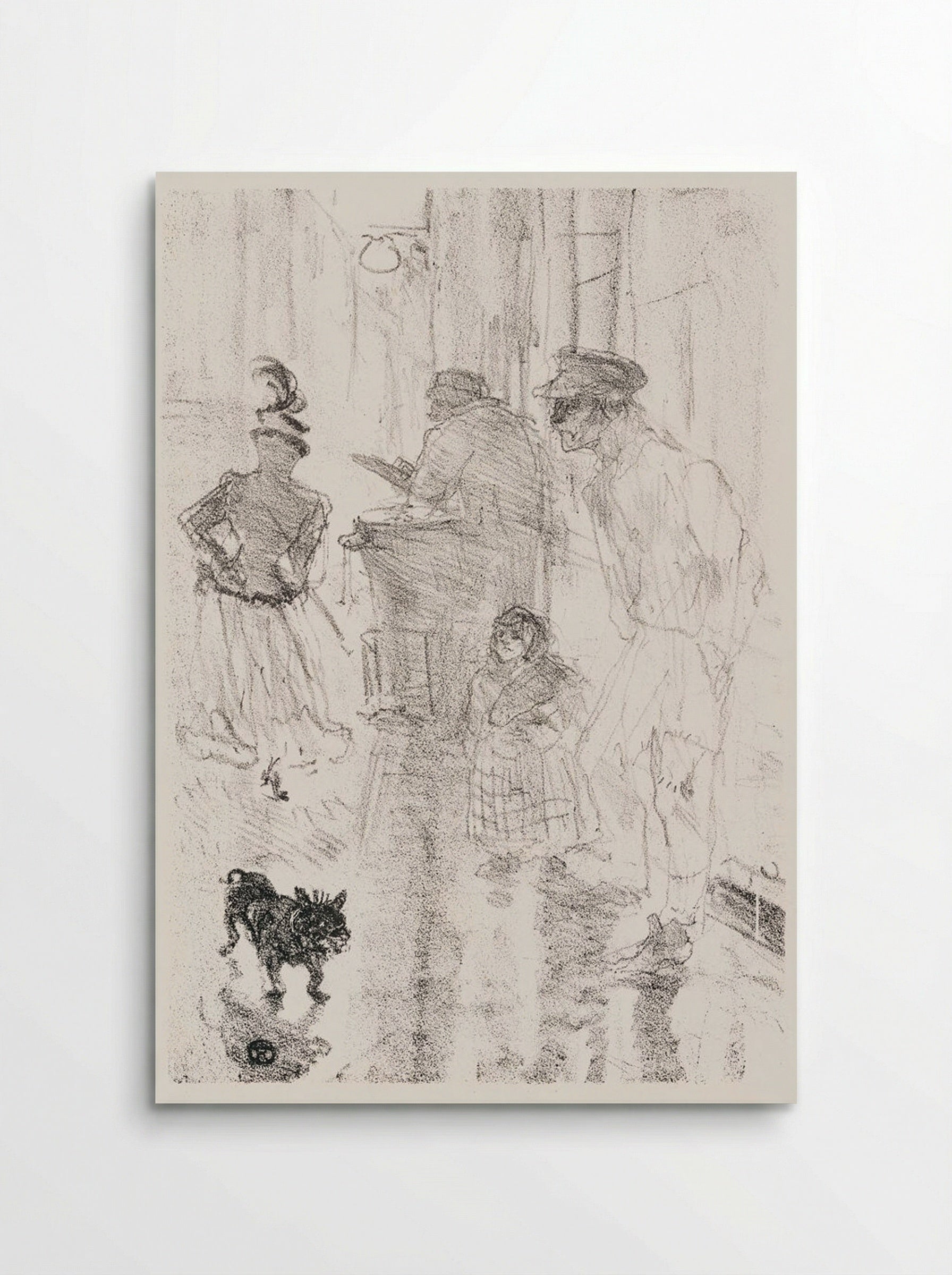 Le Marchand de Marron - Henri de Toulouse-Lautrec - Poster