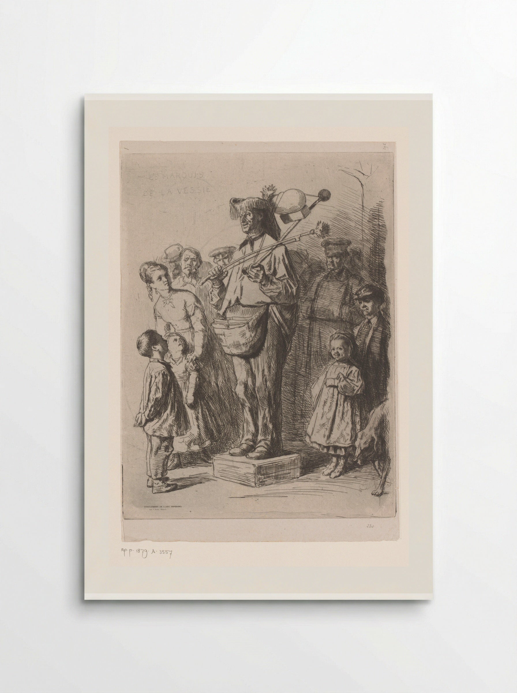 Le Marquis de la Vessie - Léopold Flameng - Poster