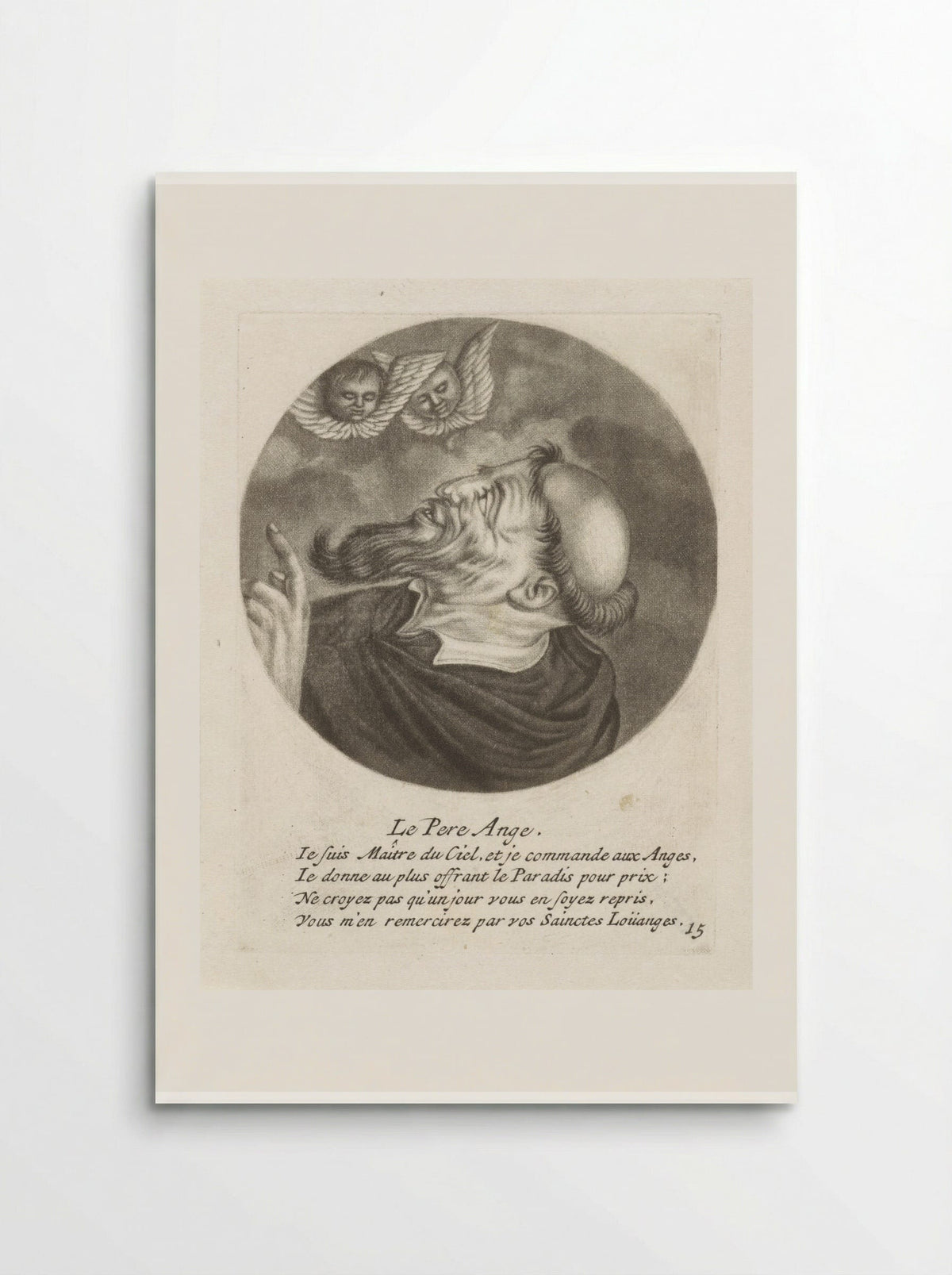 Le Pere Ange - Jacob Gole - Poster