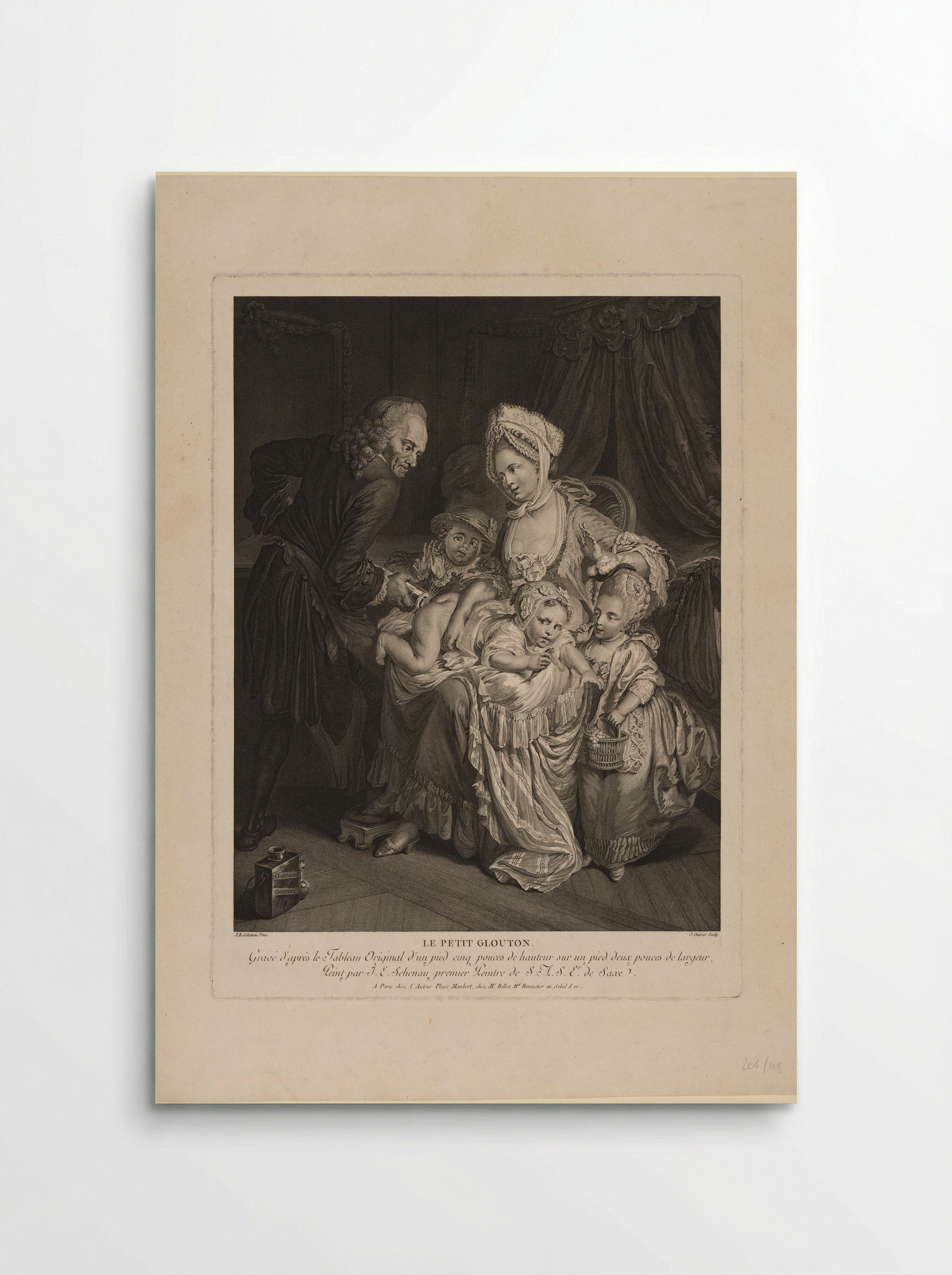 Le Petit Glouton - Jean Ouvrier - Poster