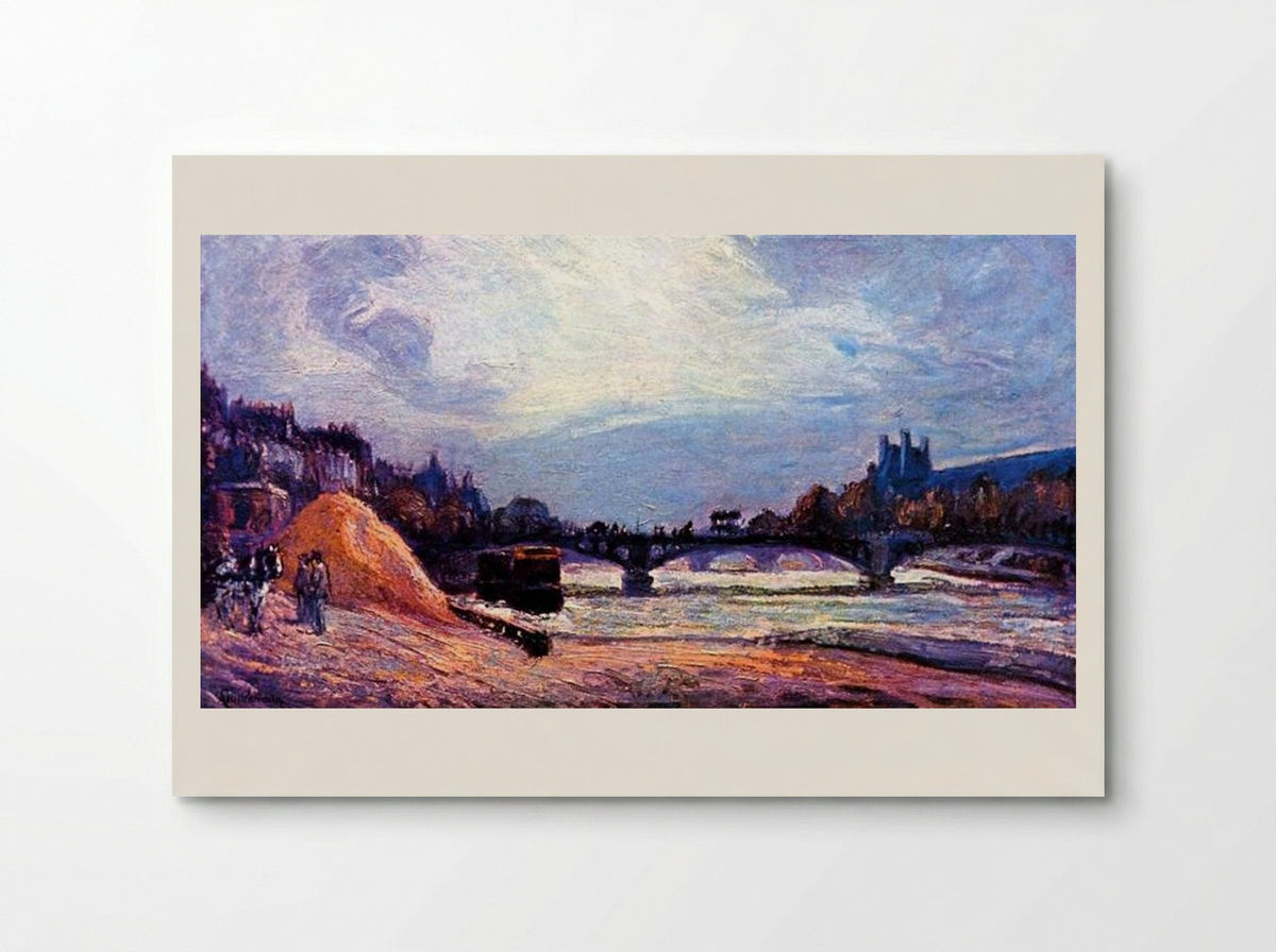 Le Pont des Arts - Armand Guillaumin - Poster