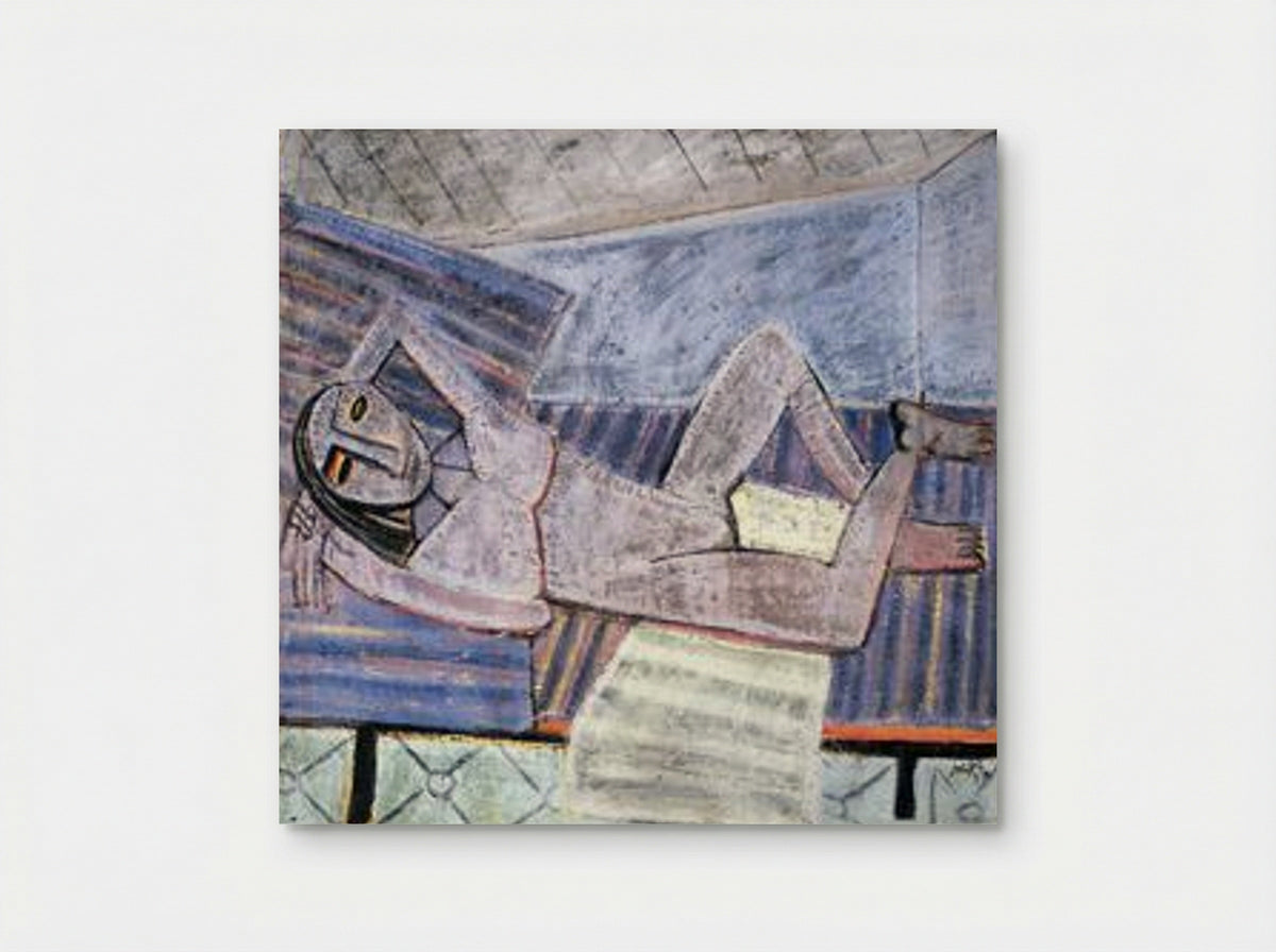 Le Repos du modèle - Wifredo Lam - Poster