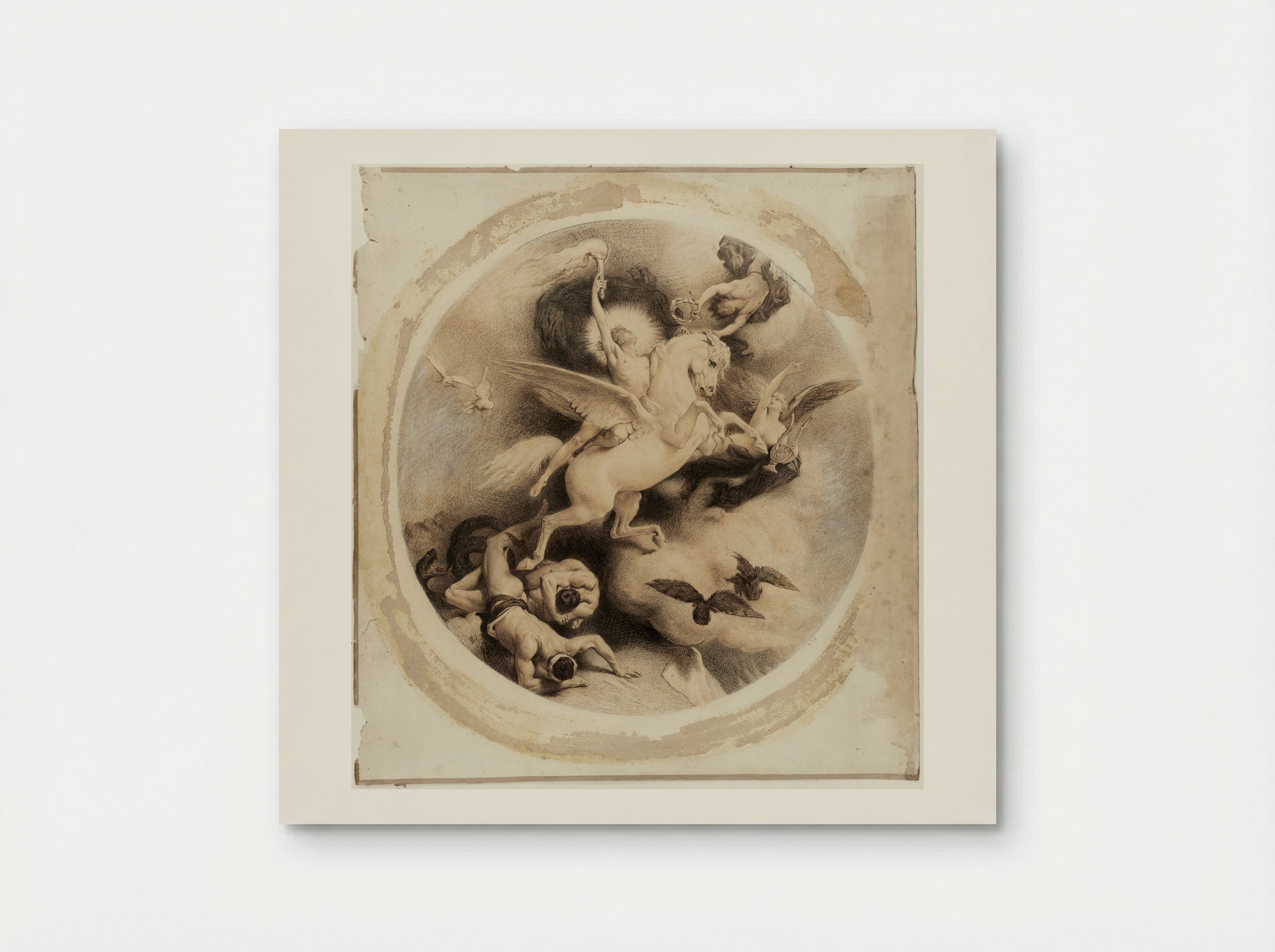 Le Triomphe de l'Art - Léon Bonnat - Poster