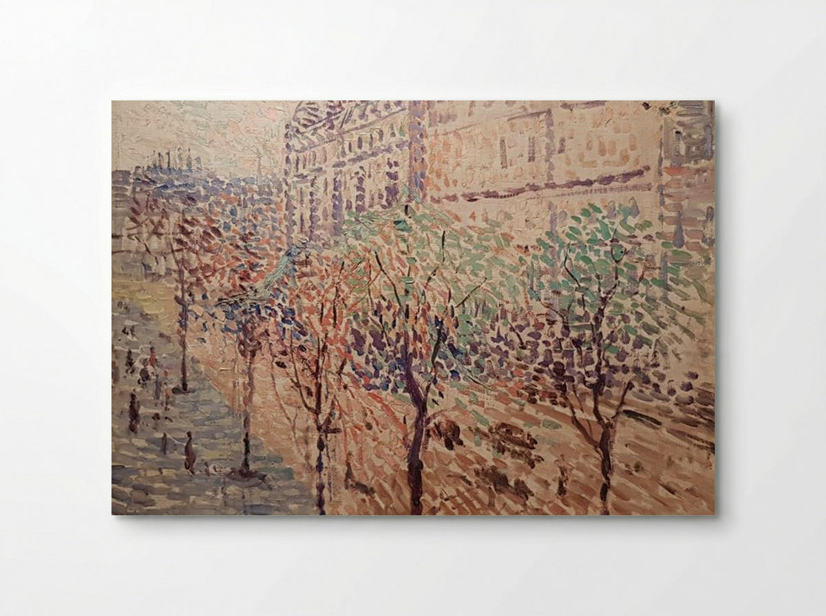 Le boulevard - Maximilien Luce - Poster