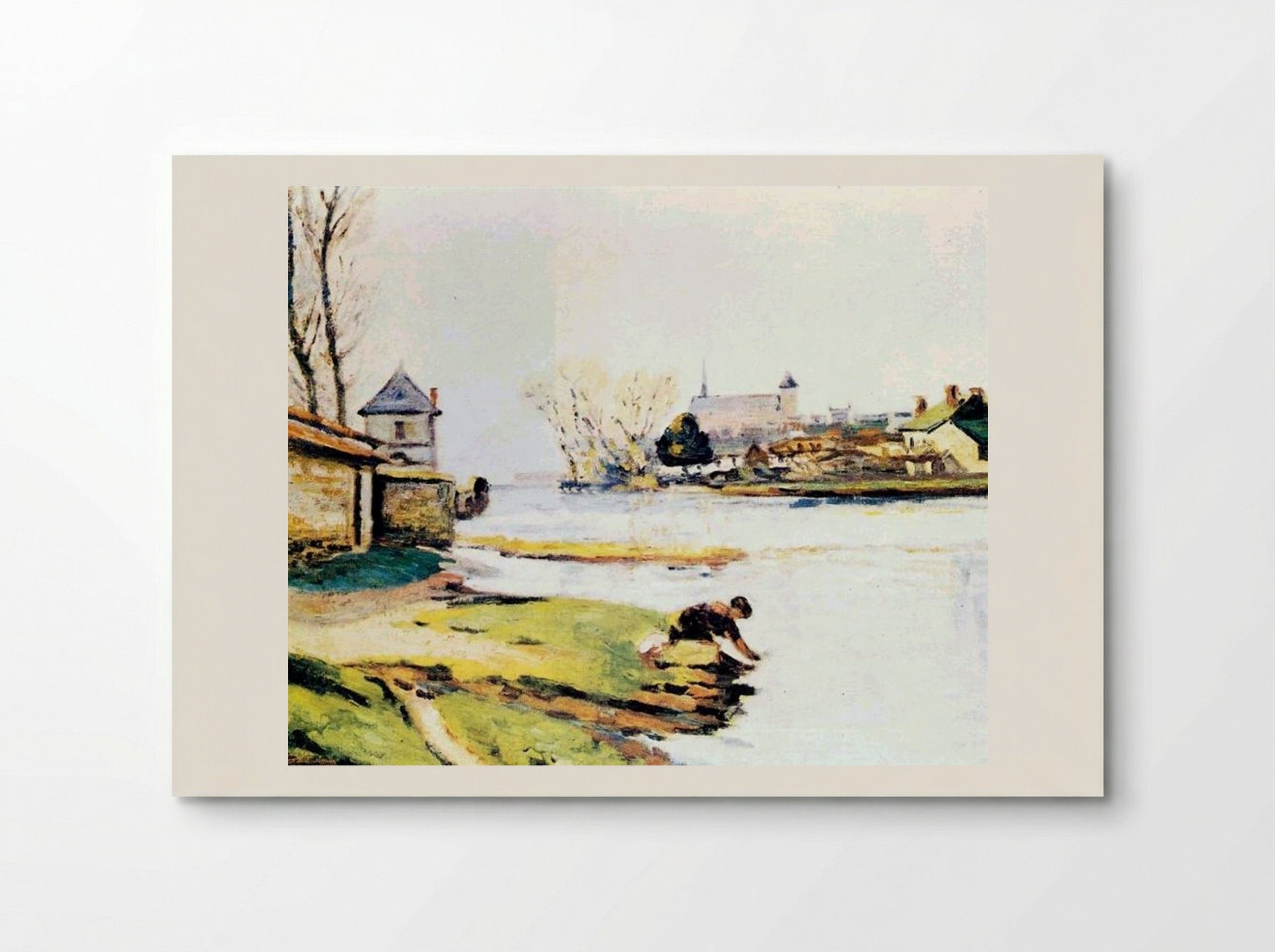 Le réservoir à Poitiers - Armand Guillaumin - Poster