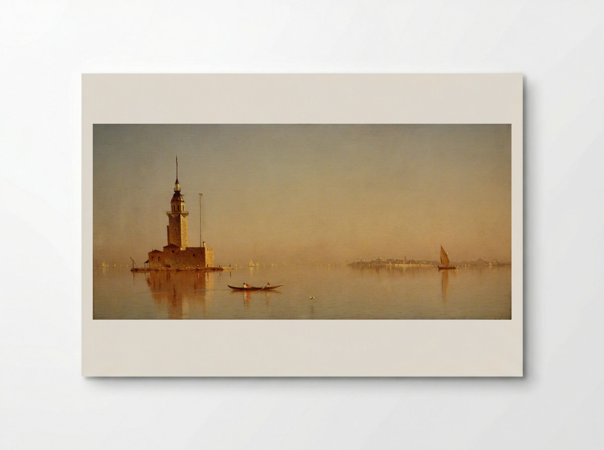 Leander's Tower on the Bosporus - Sanford Robinson Gifford - Poster